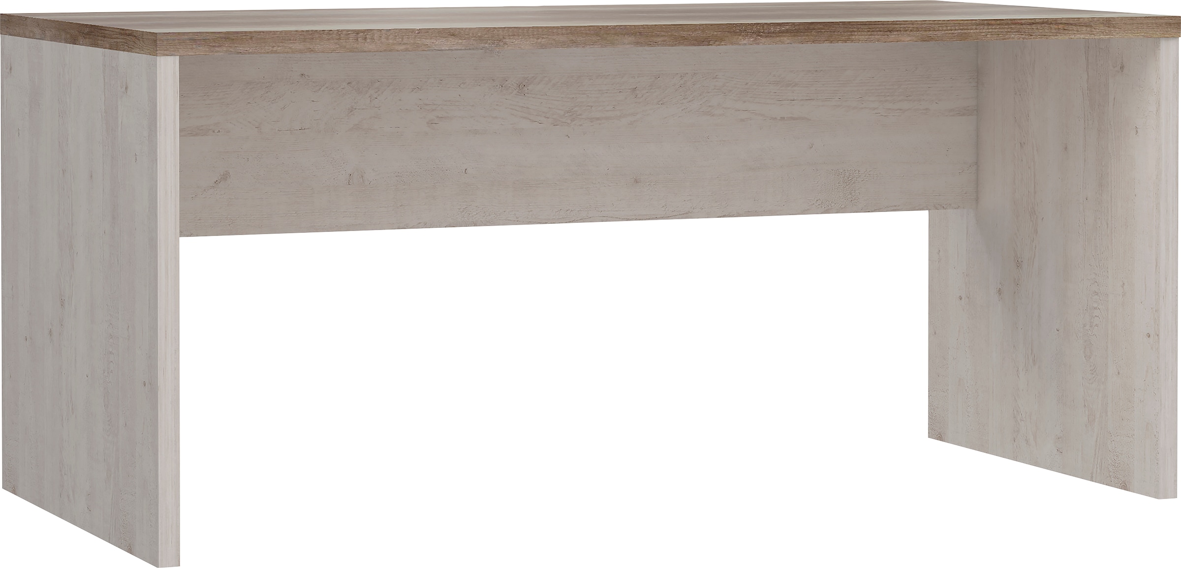 FORTE Schreibtisch »Duro«, Computertisch, in 140 oder 160 cm Breite, im Landhausstil