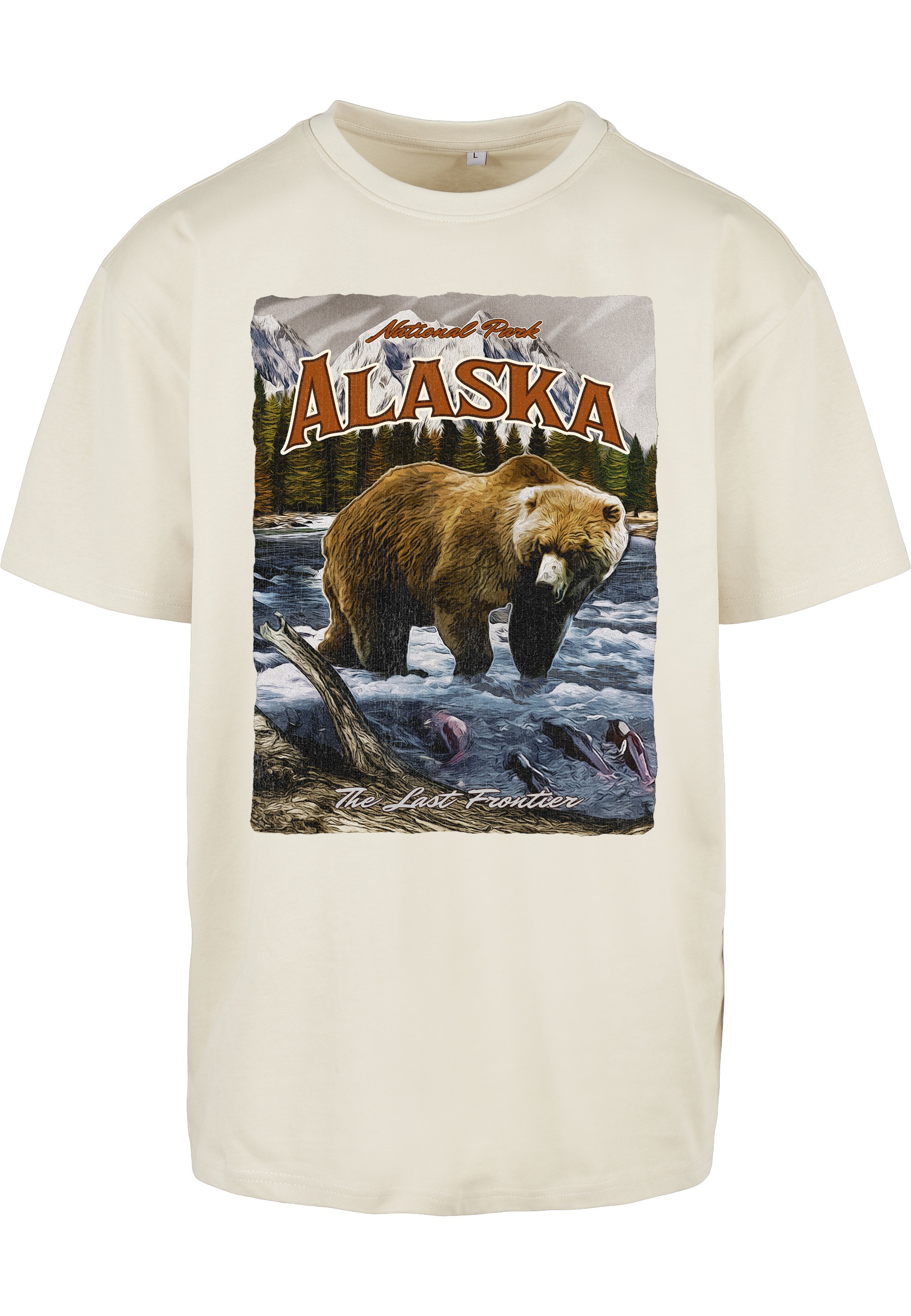 Upscale by Mister Tee T-Shirt "Upscale by Mister Tee Herren Alaska Vintage Oversize Tee" 1 Stk.