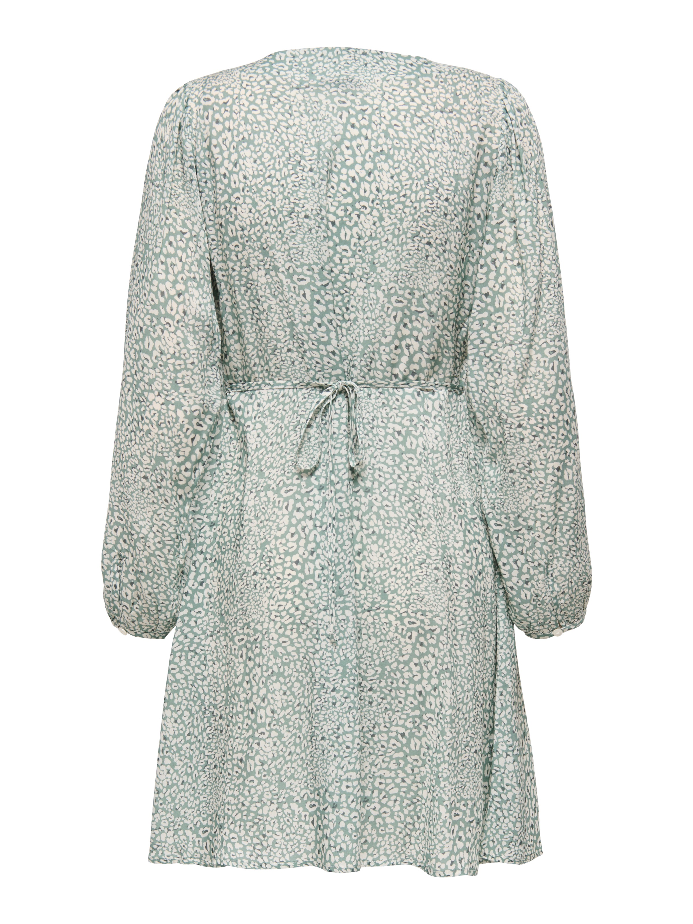 ONLY Onlevida L/S Short Dress Woven Green XL 3