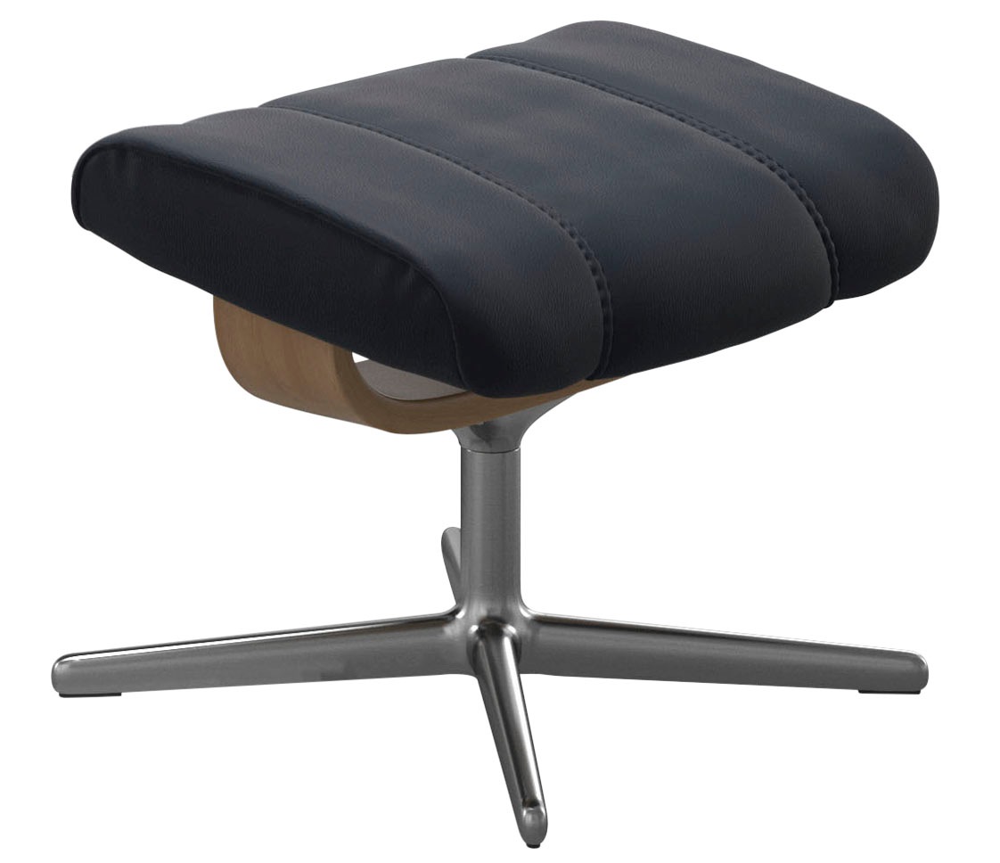 Stressless® Fußhocker »Consul«, mit Cross Base, Größe S, M & L, Holzakzent Eiche