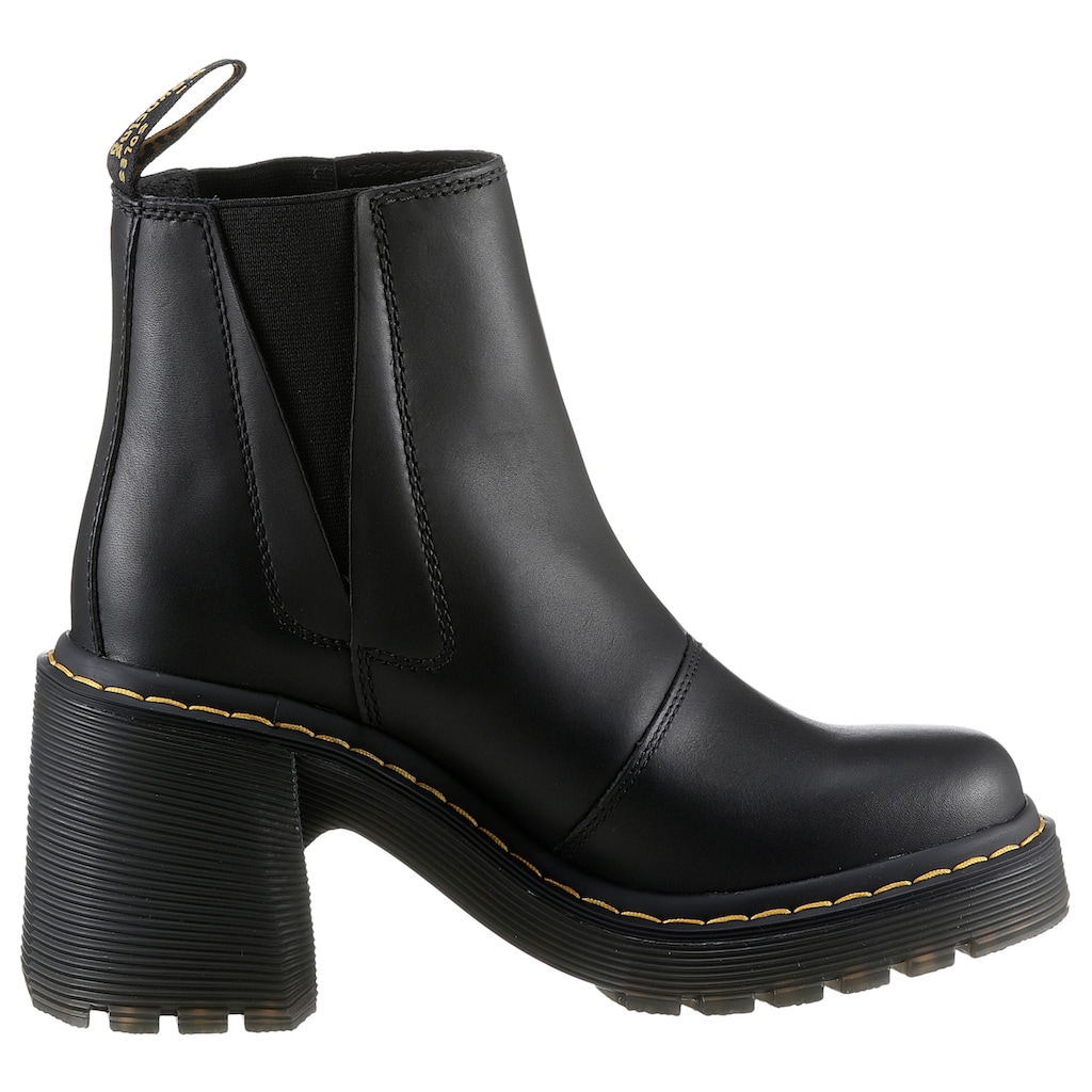 DR. MARTENS Chelseaboots »Spence«, Blockabsatz, Festival, Stiefelette, Schlupfschuh mit Plateausohle