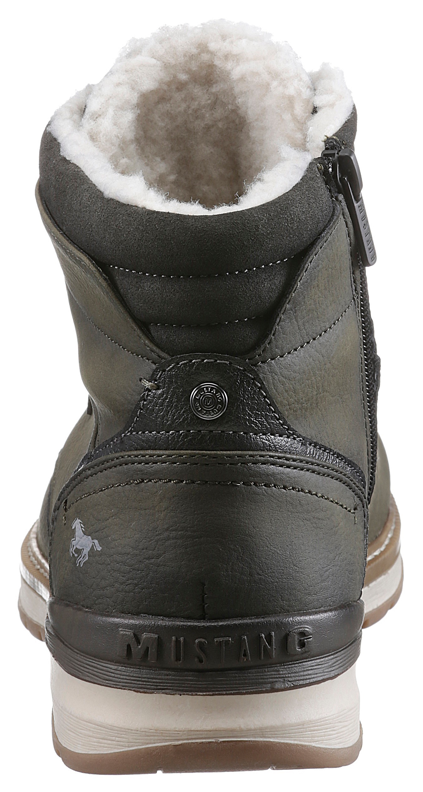 Mustang Shoes Winterboots, Casusalmode, Schnürboots, Winterstiefel mit Ösen günstig online kaufen