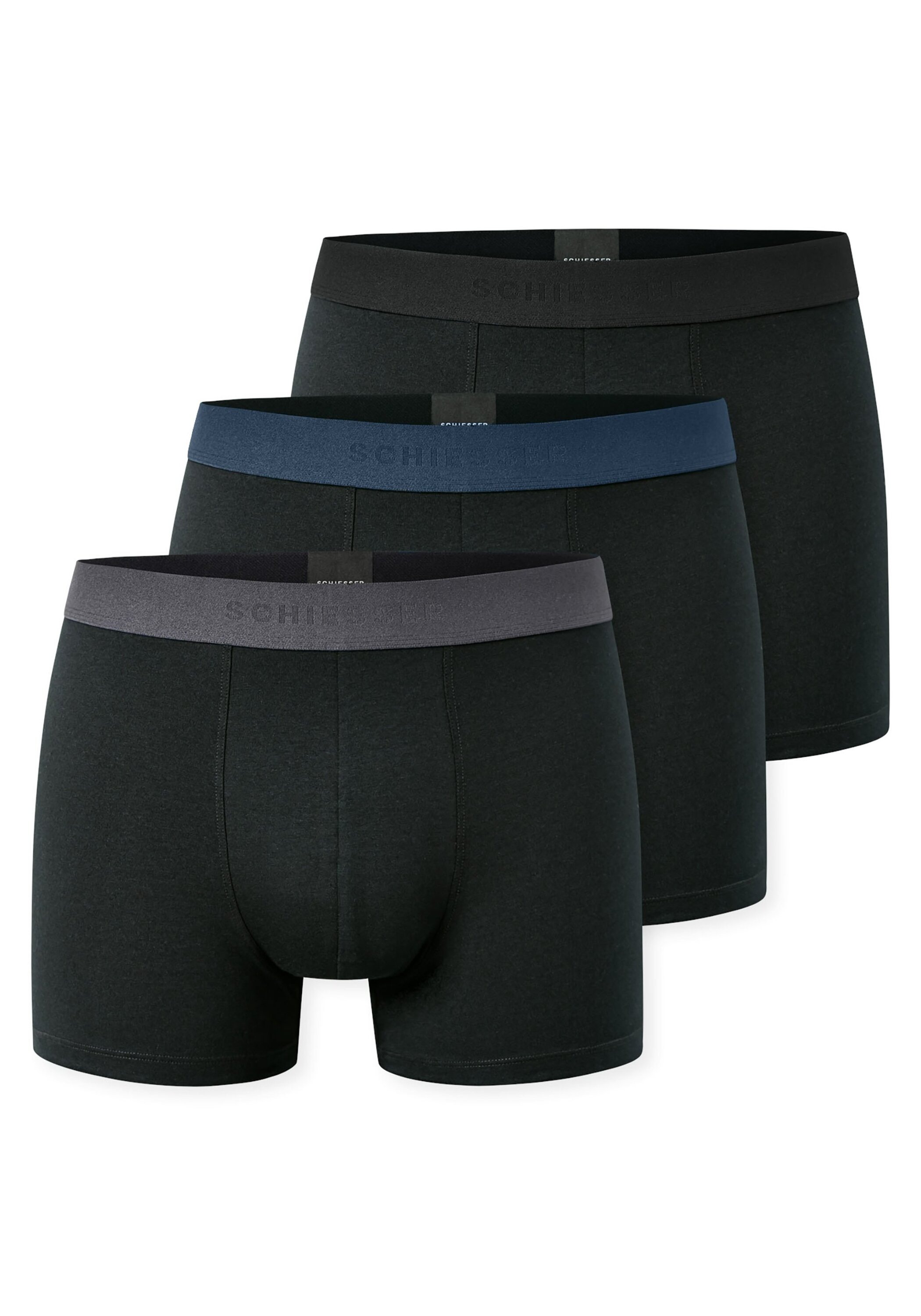 Schiesser Boxershorts "Boxershort 3PACK Shorts "95/5" 3er Pack" günstig online kaufen