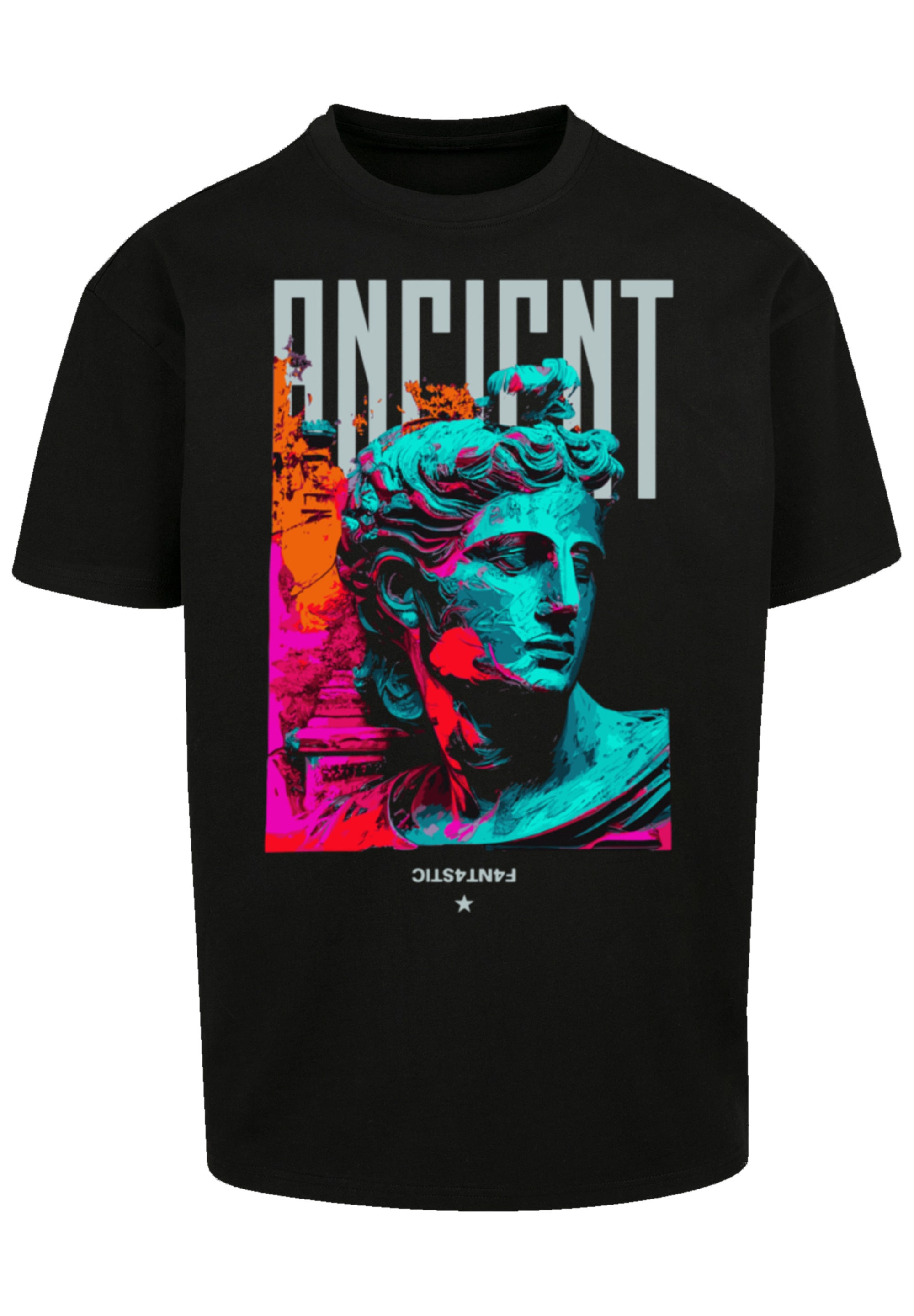 F4NT4STIC T-Shirt "ANCIENT SCULPTURE", Print