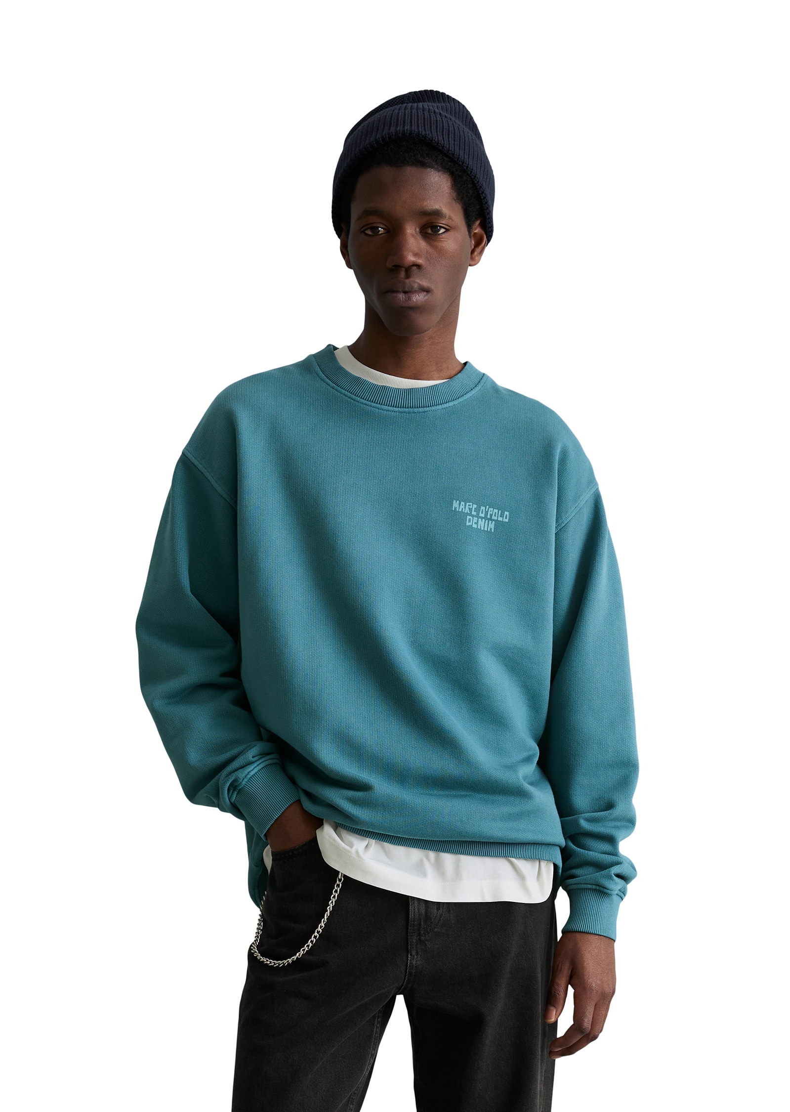 Marc O'Polo DENIM Sweatshirt »mit Rückenprint«
