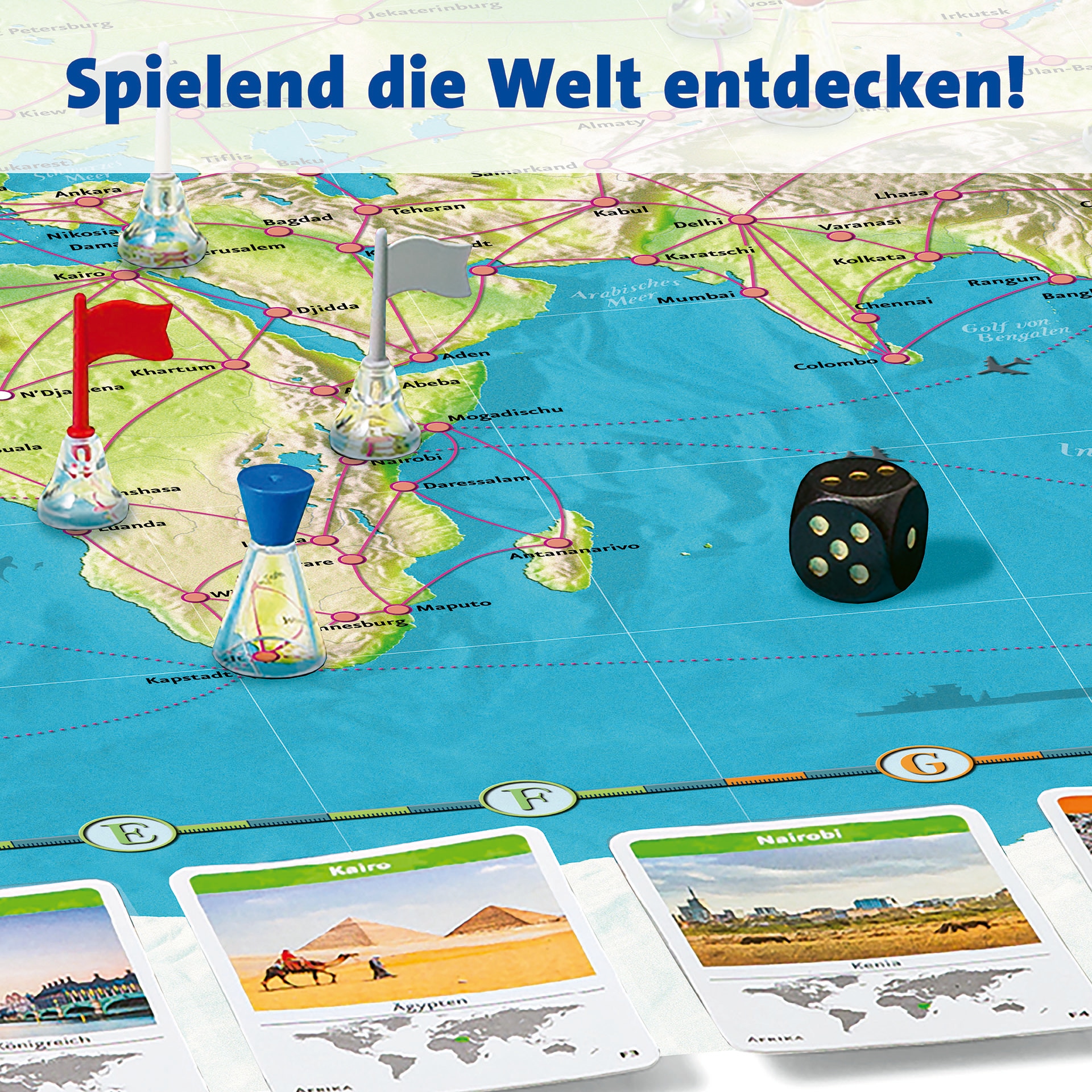 Ravensburger Spiel »Weltreise« Made in Europe