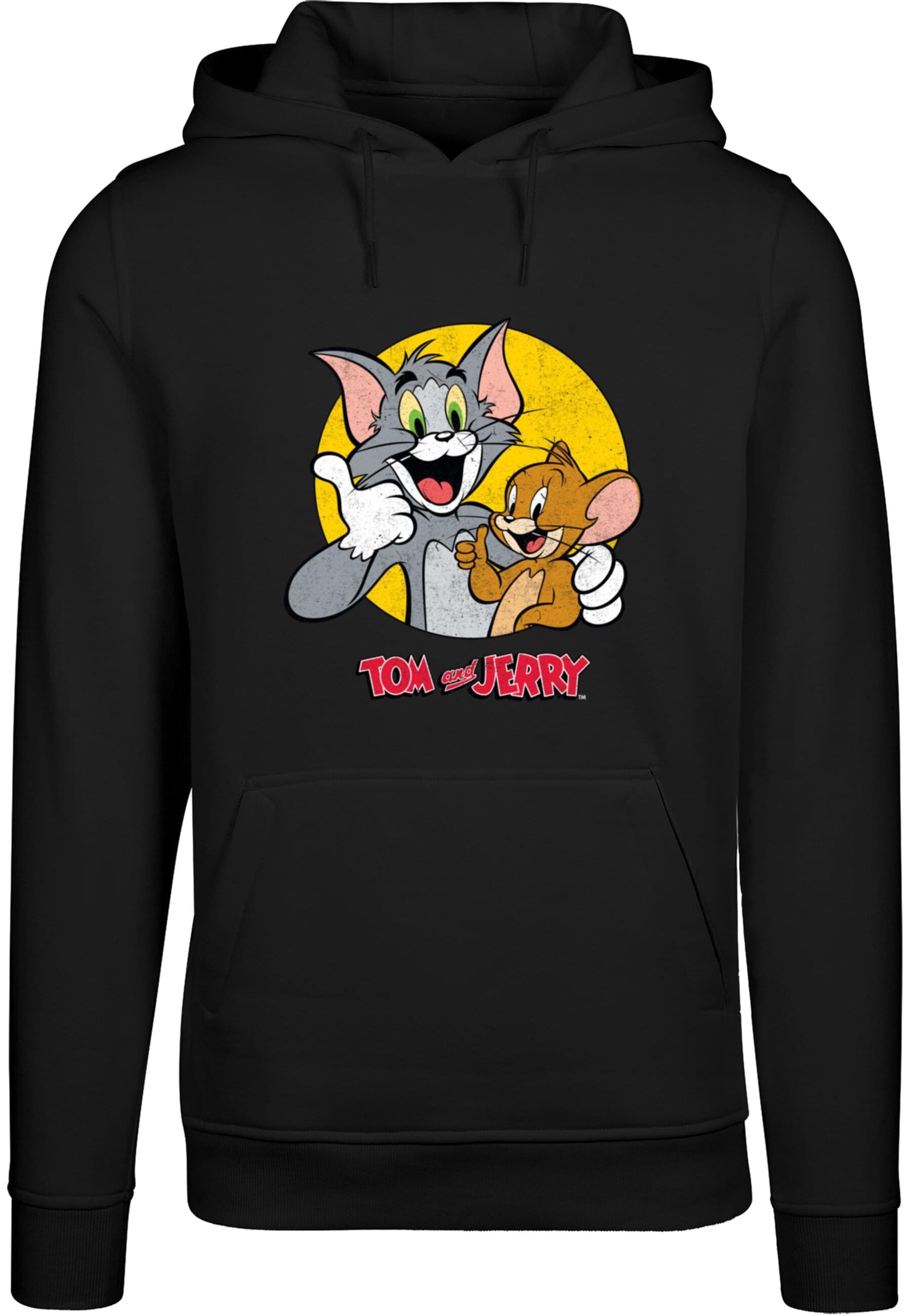 Merchcode Kapuzensweatshirt "Merchcode Tom and Jerry - Thumbs Up Fitted hea günstig online kaufen