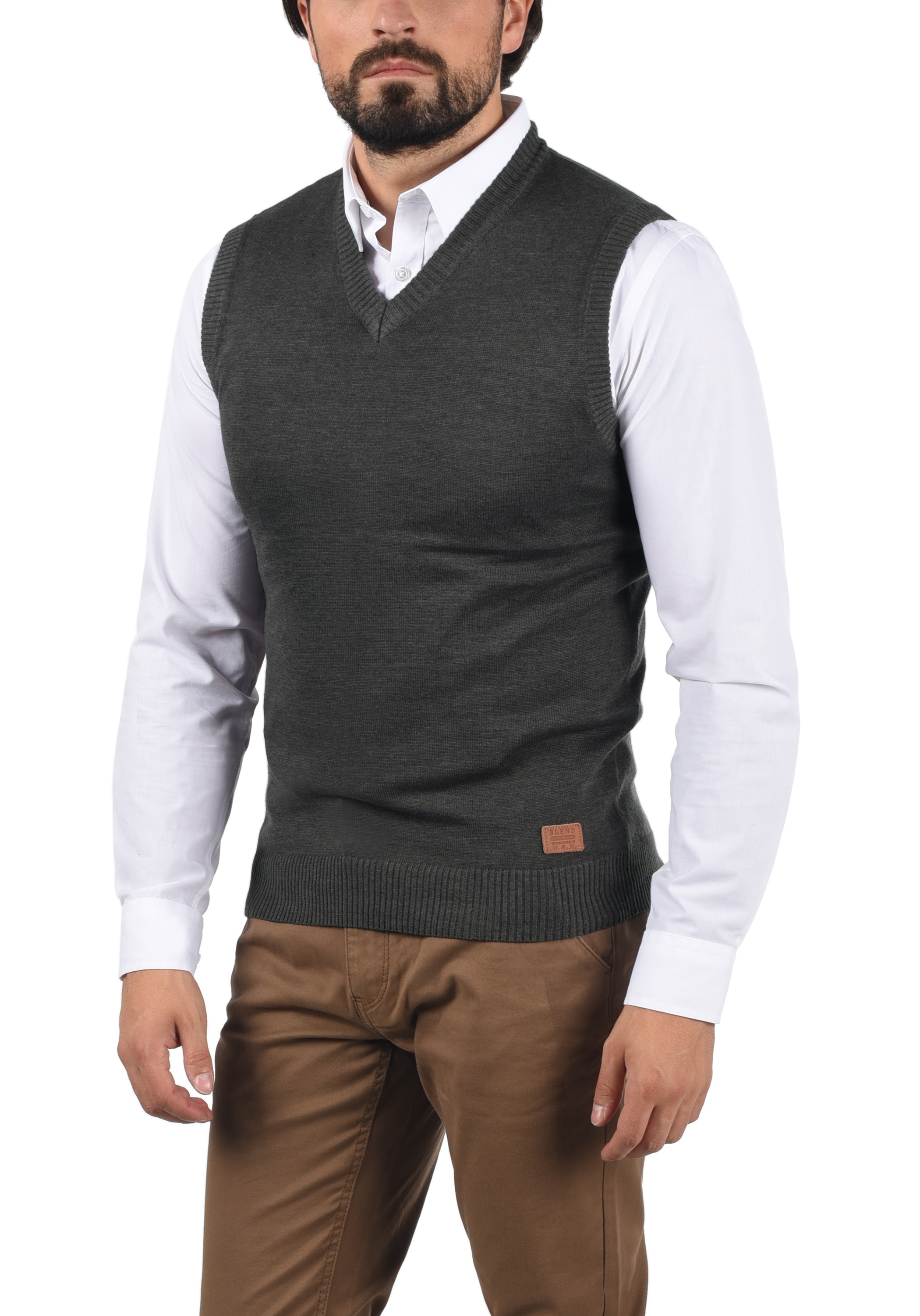 Blend V-Ausschnitt-Pullover »V-Ausschnitt-Pullover BHLarsson«
