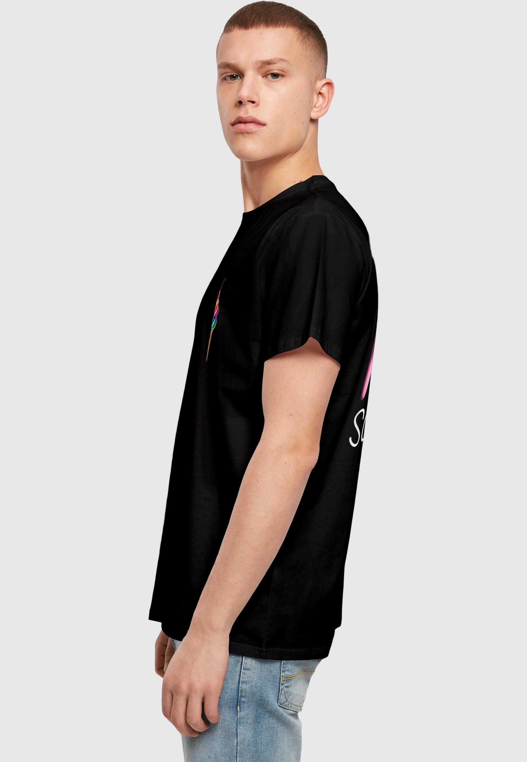 Merchcode T-Shirt »Merchcode Pride Scoops Oversized T-shirt«, (1 tlg.)