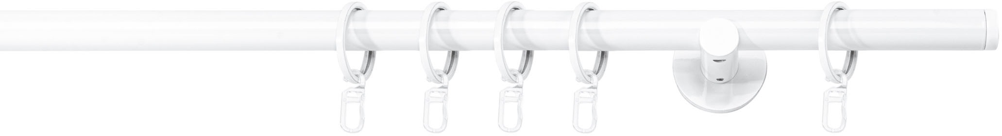 mydeco Gardinenstange »20mm Match Wandträger 6,5 cm«, 1 läufig-läufig, Fixmaß
