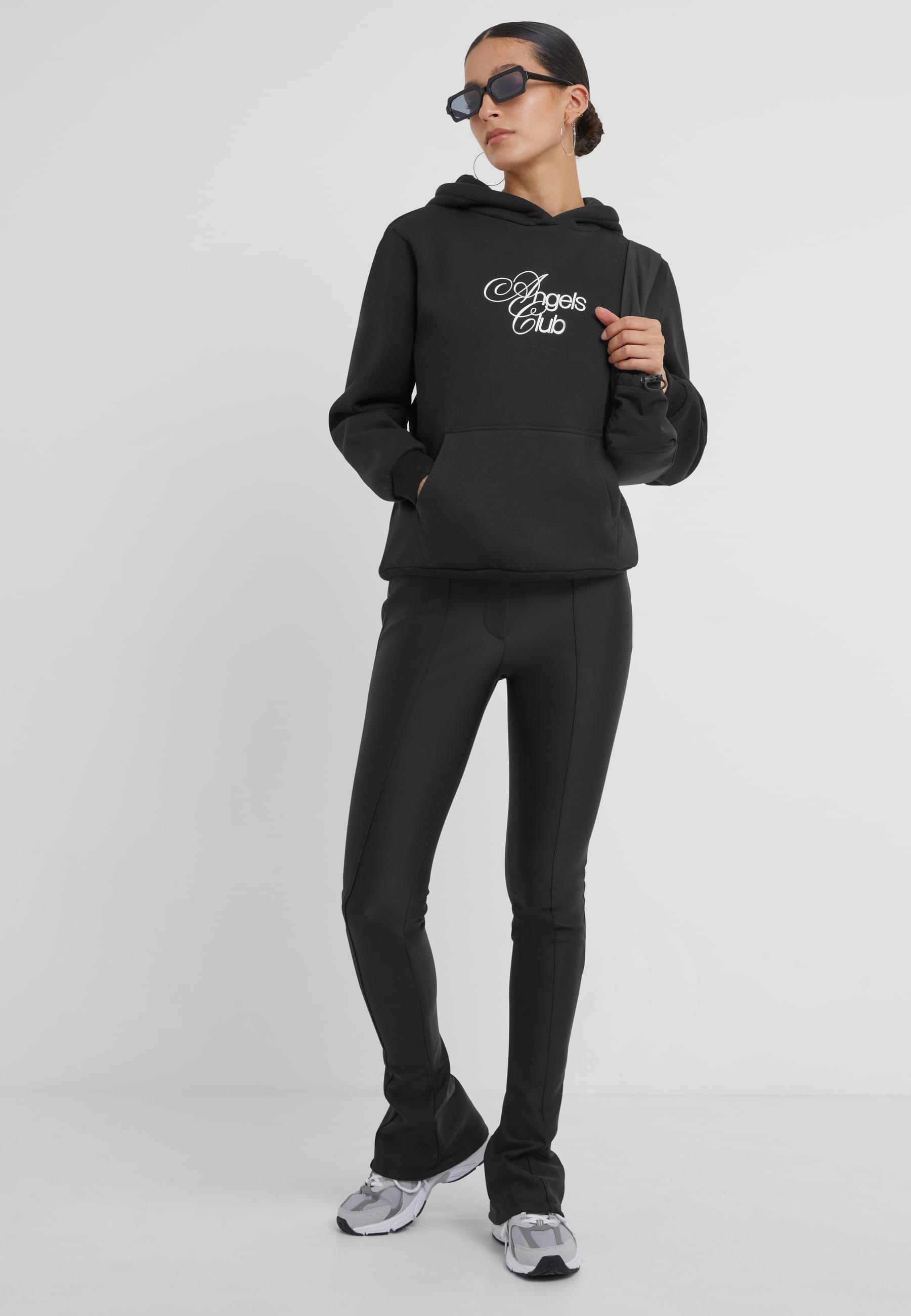 Miss Tee Kapuzenpullover »Miss Tee Angels Club Ladies Fluffy Hoody« 1 Stk.