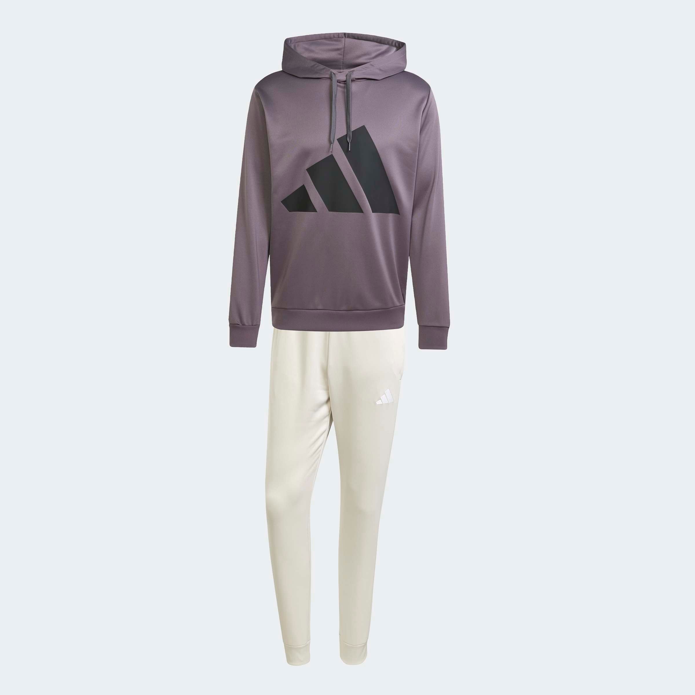 adidas Sportswear Trainingsanzug »M BL FT HD TS«, (2 tlg.), aus weichem French-Terry-Material, Hoodie