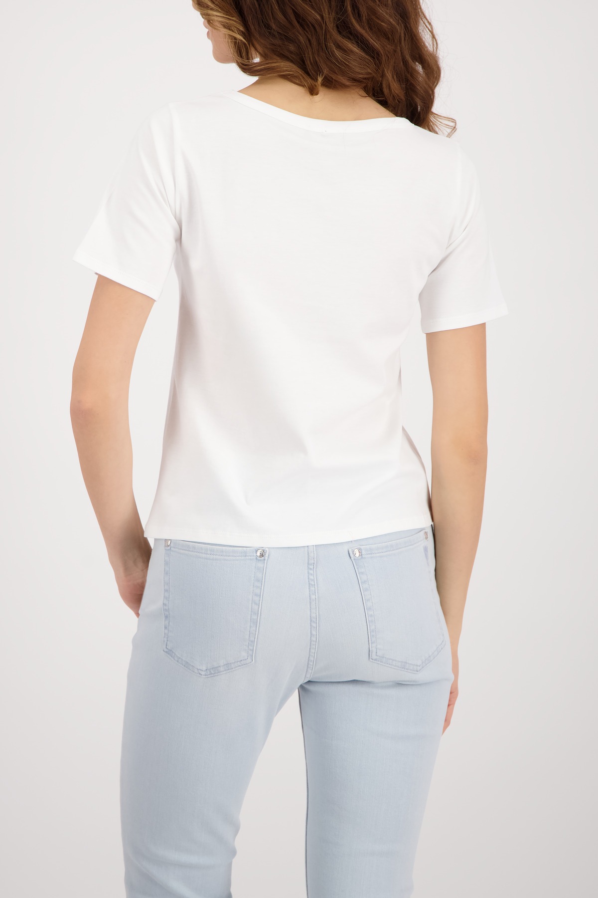 Thumbnail - Monari T-Shirt "Shirt verwischte Blume" Regular fit mit Blumenprint