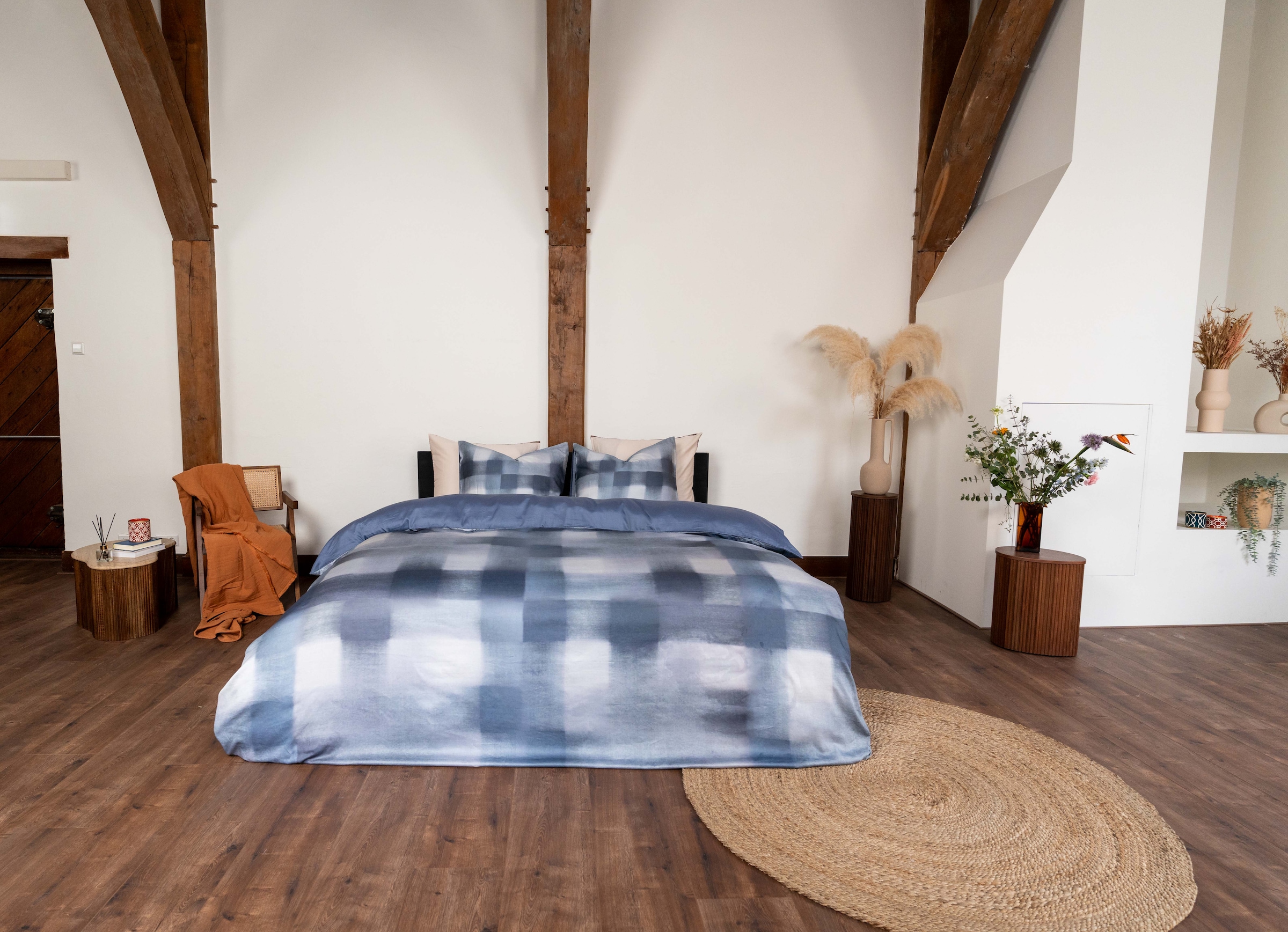 kayori Bettwäsche "Koya" 2 Stk. Hergestellt aus GOTS-zertifizierter Bio-Bau günstig online kaufen