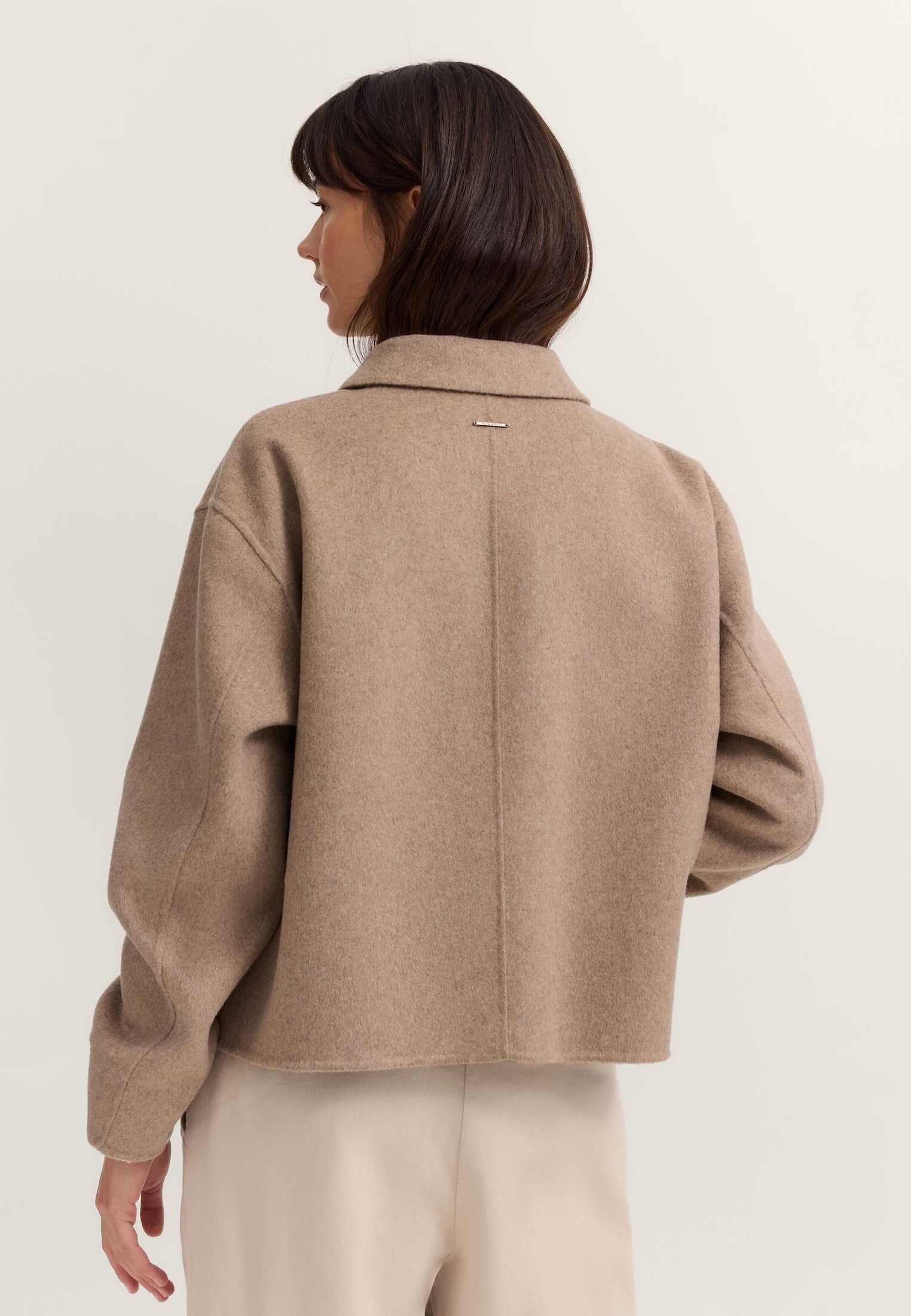 bugatti Kurzjacke "Regular Fit" im Overshirt-Stil mit Wollmix günstig online kaufen