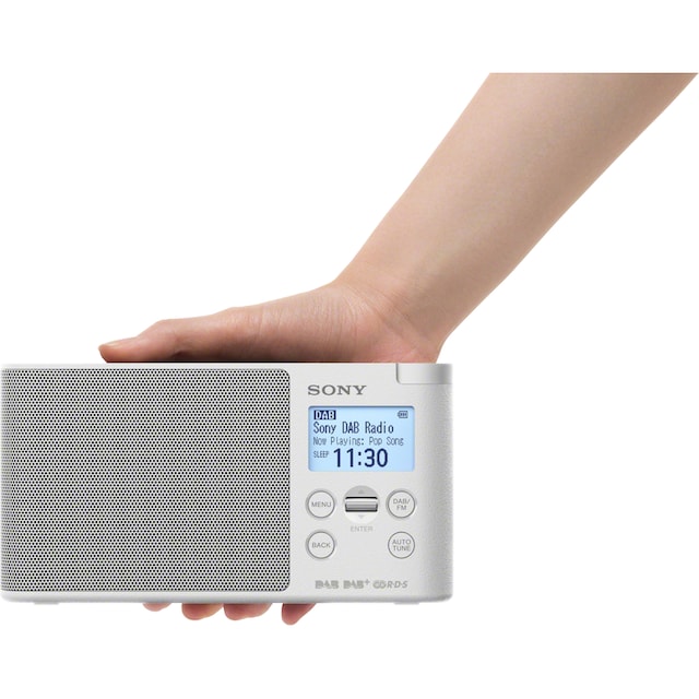 Sony Digitalradio (DAB+) »XDR-S41D Tragbares-«, (FM-Tuner-Digitalradio (DAB+)-UKW  mit RDS 0,65 W) | BAUR