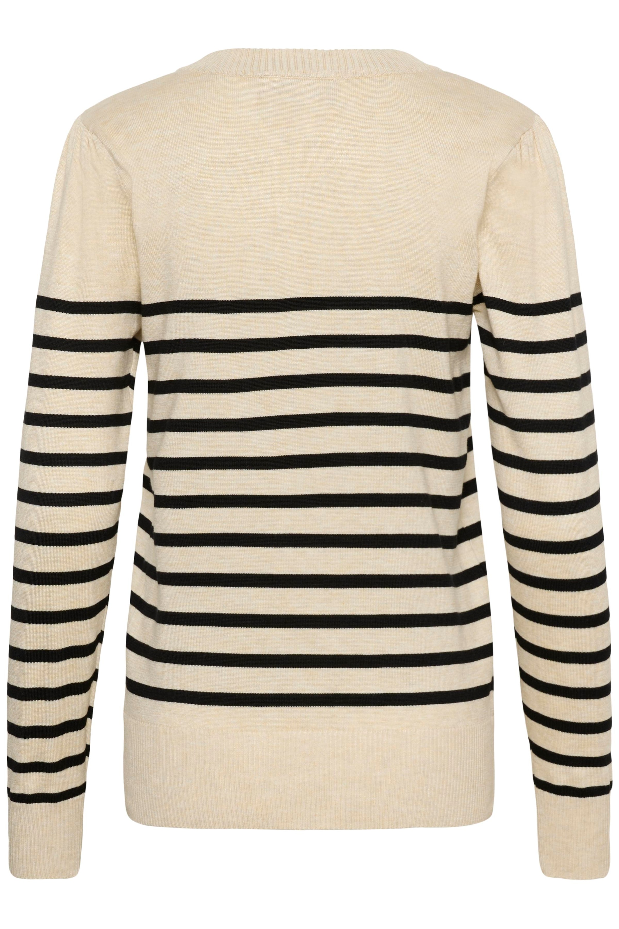 Saint Tropez Strickpullover »MilaSZ LS Striped«