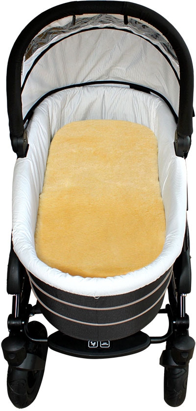 Heitmann Felle Babylammfell "Einlage - echtes Lammfell", ideal für Soft-Tragtaschen, Kinderwagen, Buggy, Kinderbett, was