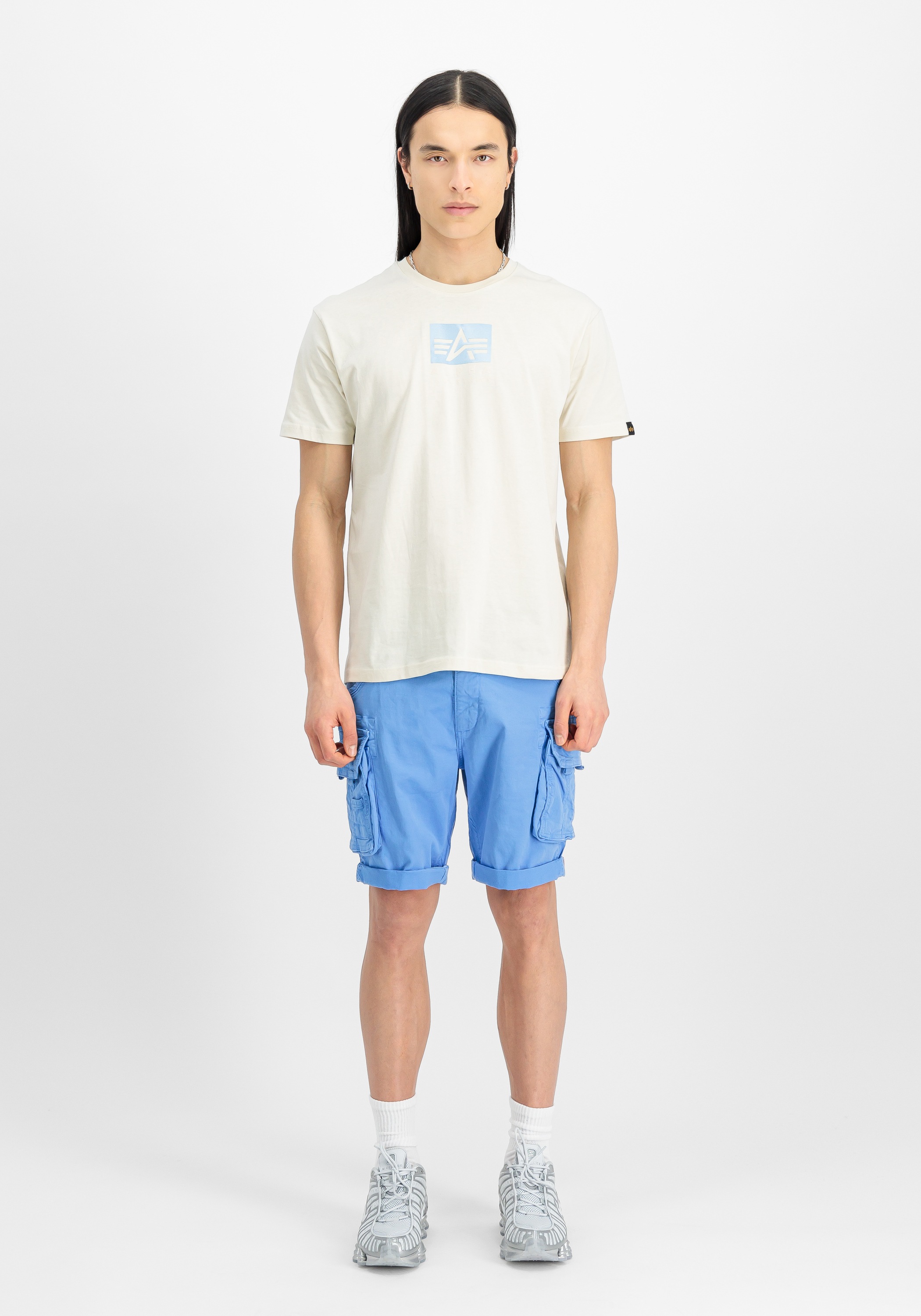 Thumbnail - Alpha Industries T-Shirt "Alpha Industries Men - T-Shirts Satin Logo T-Shirt"