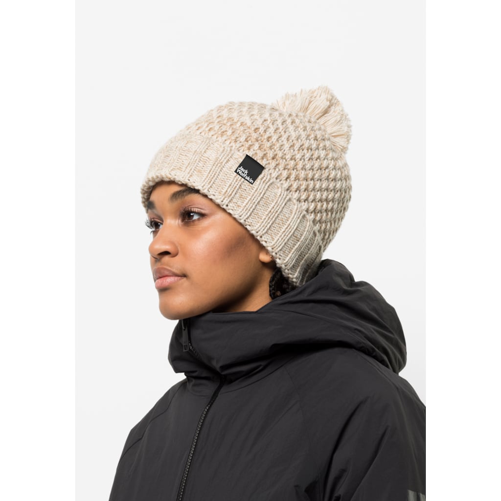 Jack Wolfskin Bommelmütze »HIGHLOFT KNIT CAP WOMEN«