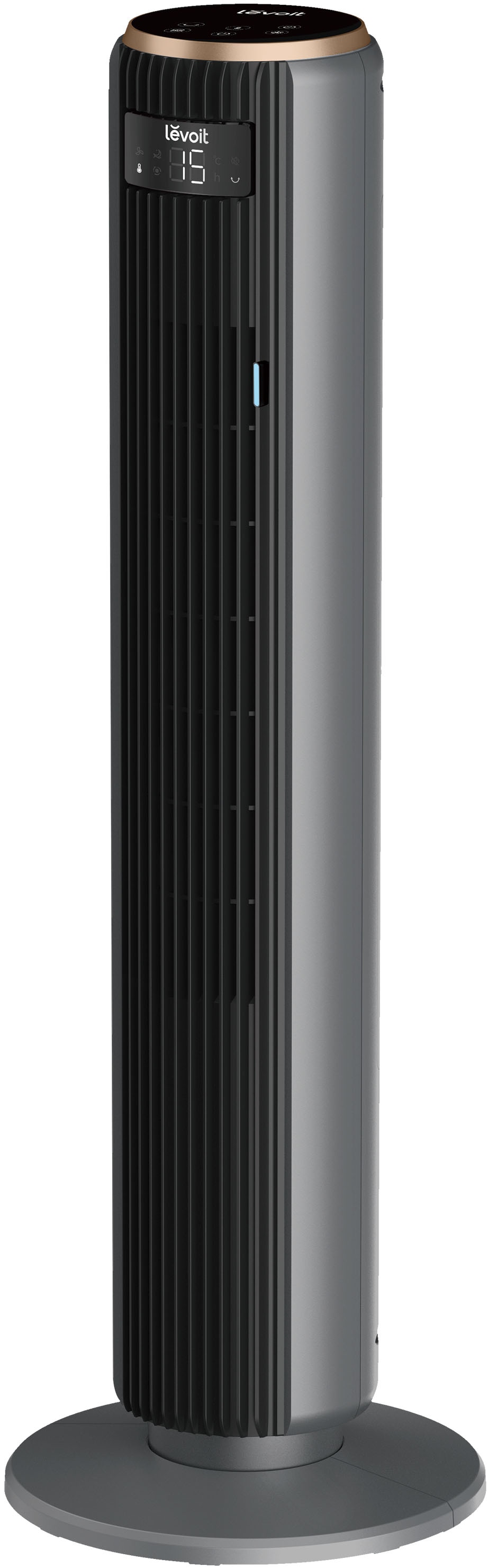 Levoit Turmventilator »Tempsense 36 DC« mit Fernbedienung, oszillierend, 15 Lüftergeschwindigkeiten