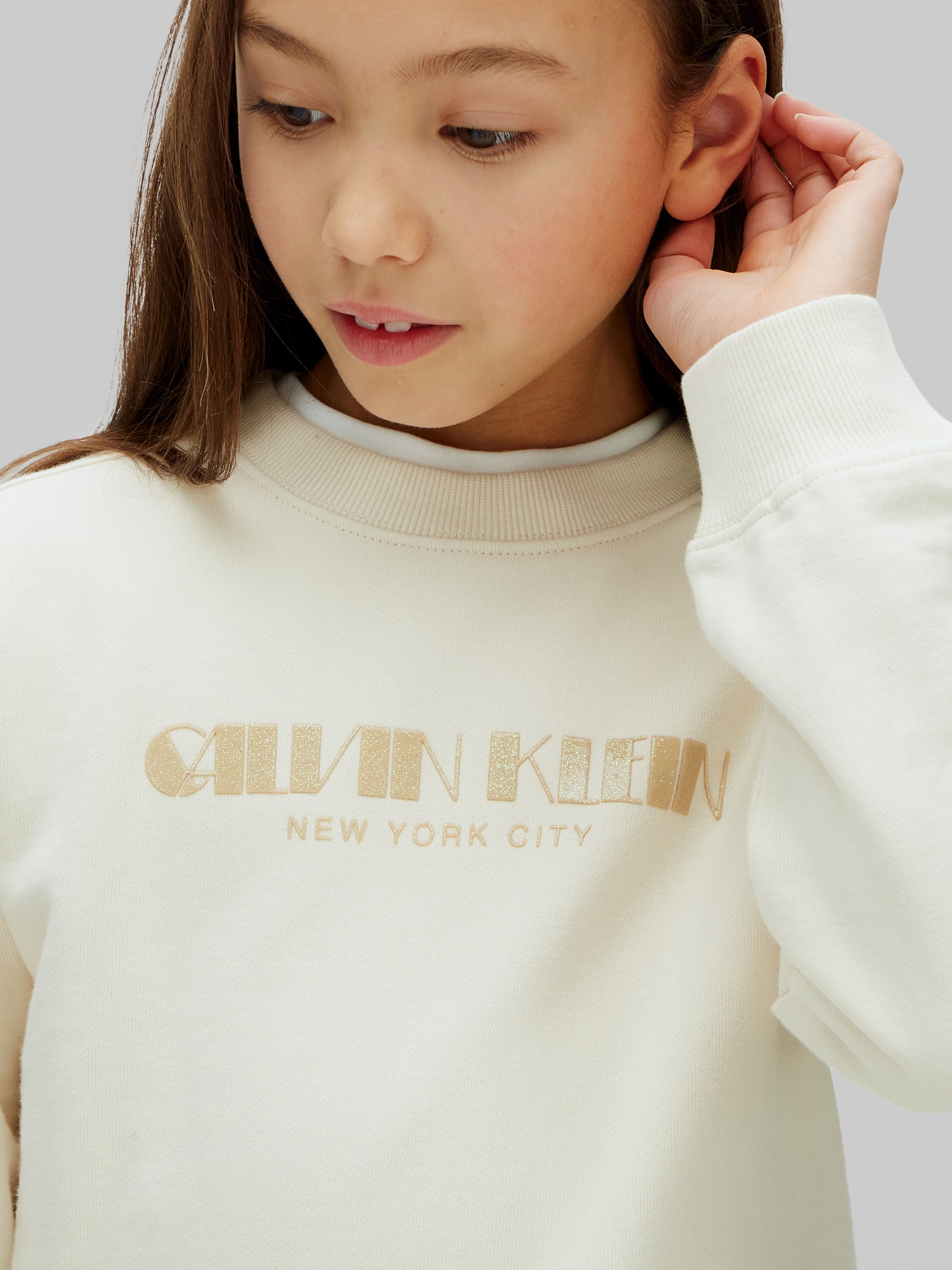 Thumbnail - Calvin Klein Jeans Sweatshirt, Regular fit, für Kinder bis 16 Jahre