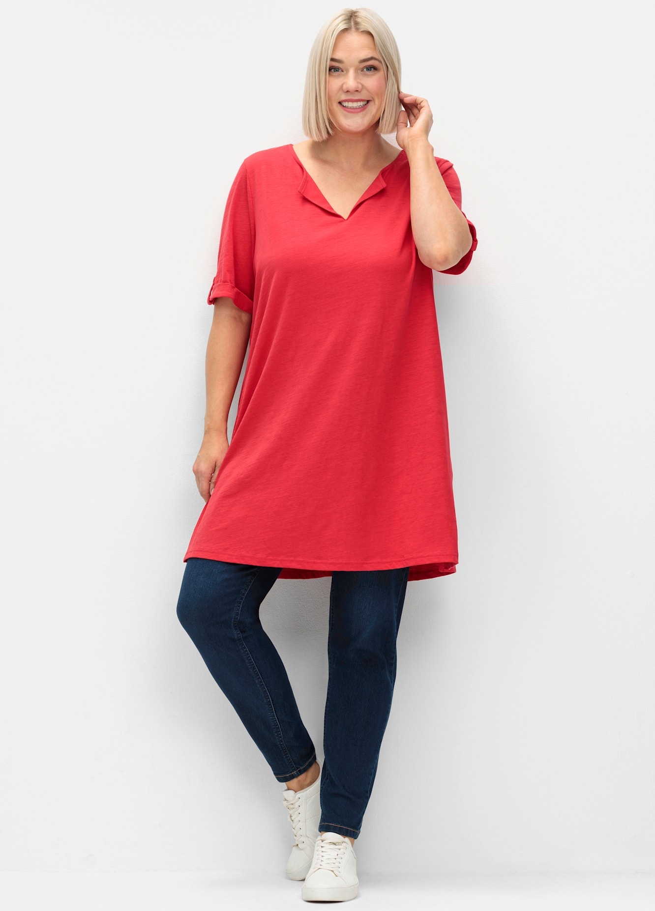 Sheego Longshirt "Longshirt", (1 tlg.) günstig online kaufen
