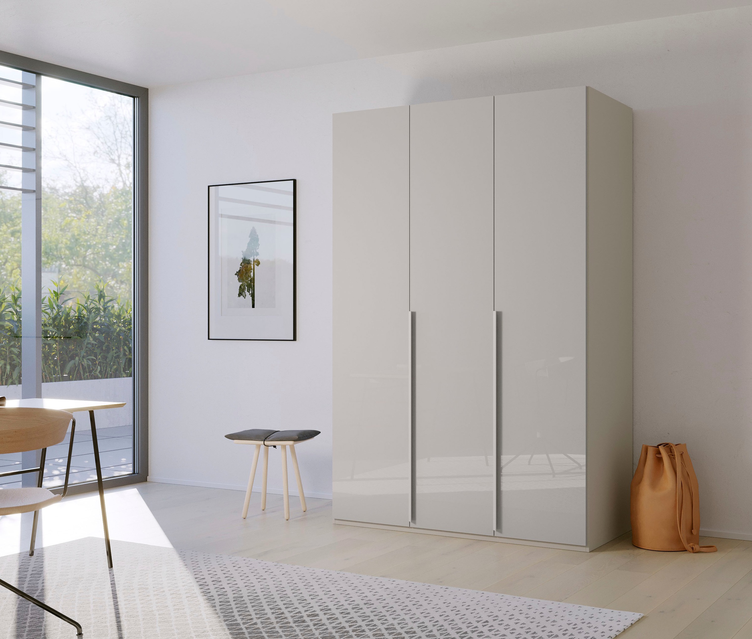 rauch Drehtürenschrank »Purisma«, mit Glasfront und umfangreicher Innenausstattung