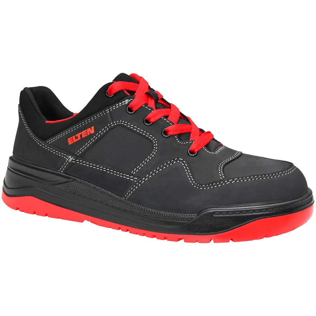 Elten Sicherheitsschuh »Maverick black red low«