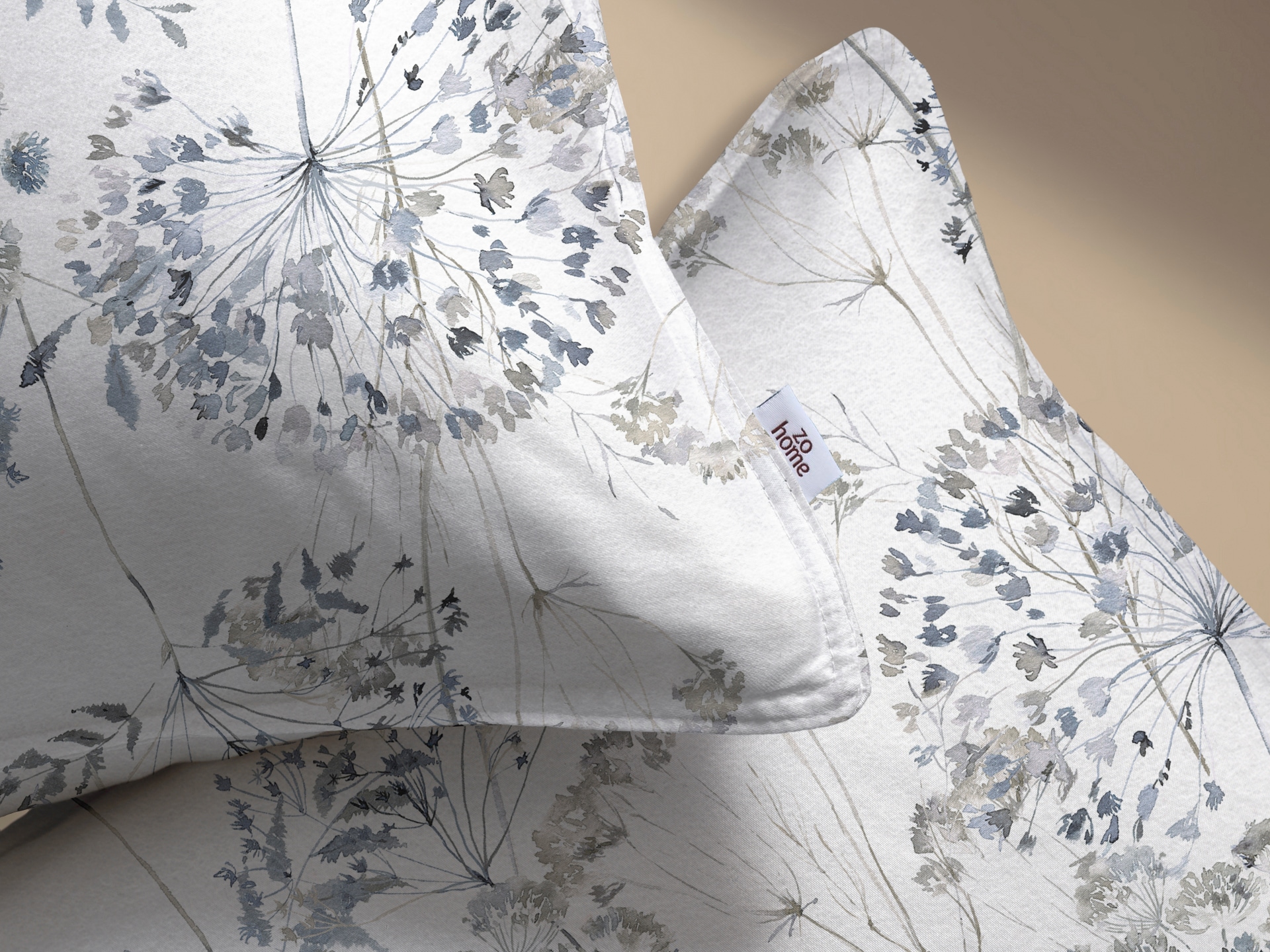 ZO HOME Bettwäsche »Zohome Bettwäsche Baumwolle-Flanell Eira« 2 Bettwäsche aus 100% Baumwolle, hochwertige Flanell, ab 135x200 cm.