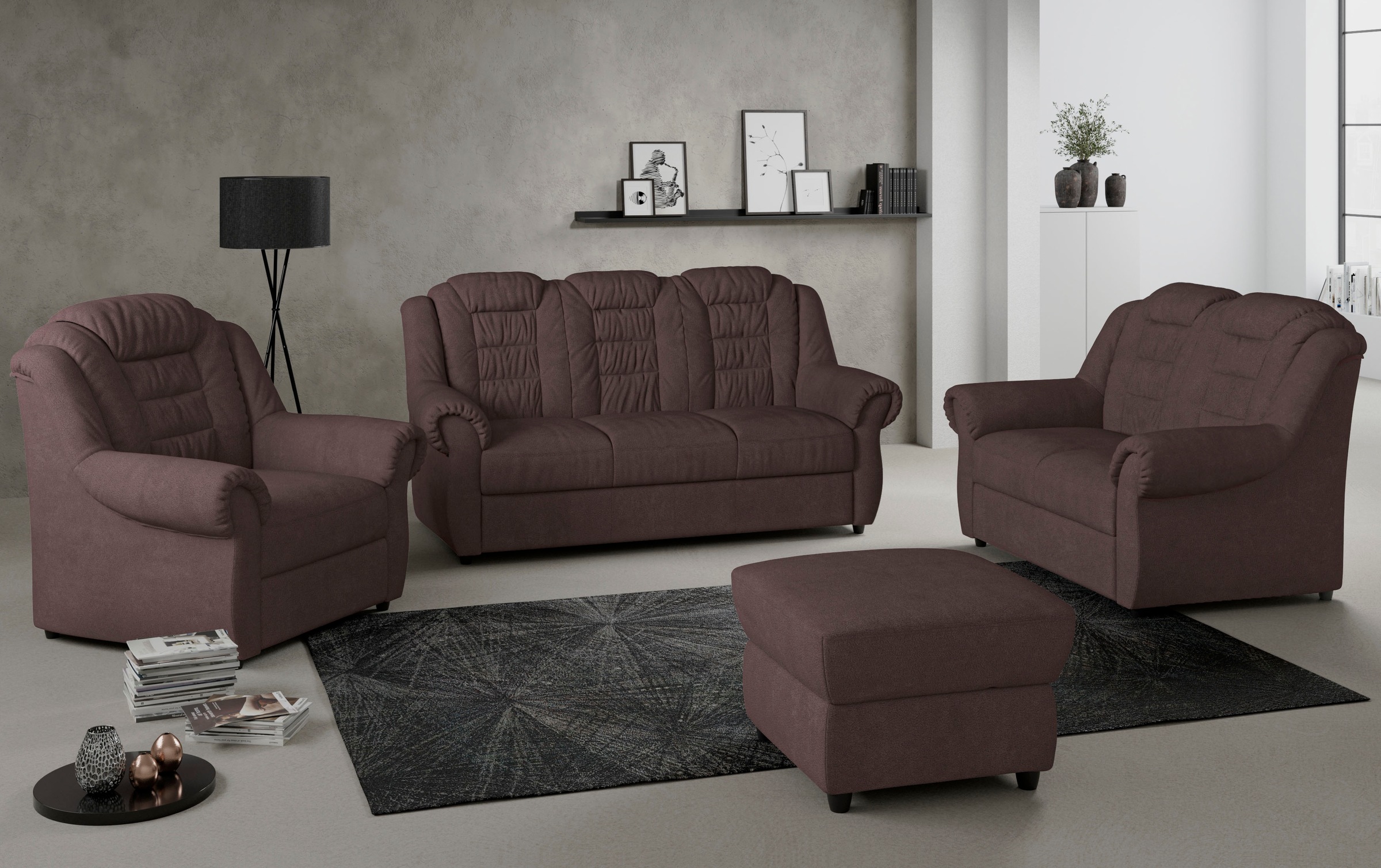 Home affaire Hocker "Boston", mit Stauraum günstig online kaufen