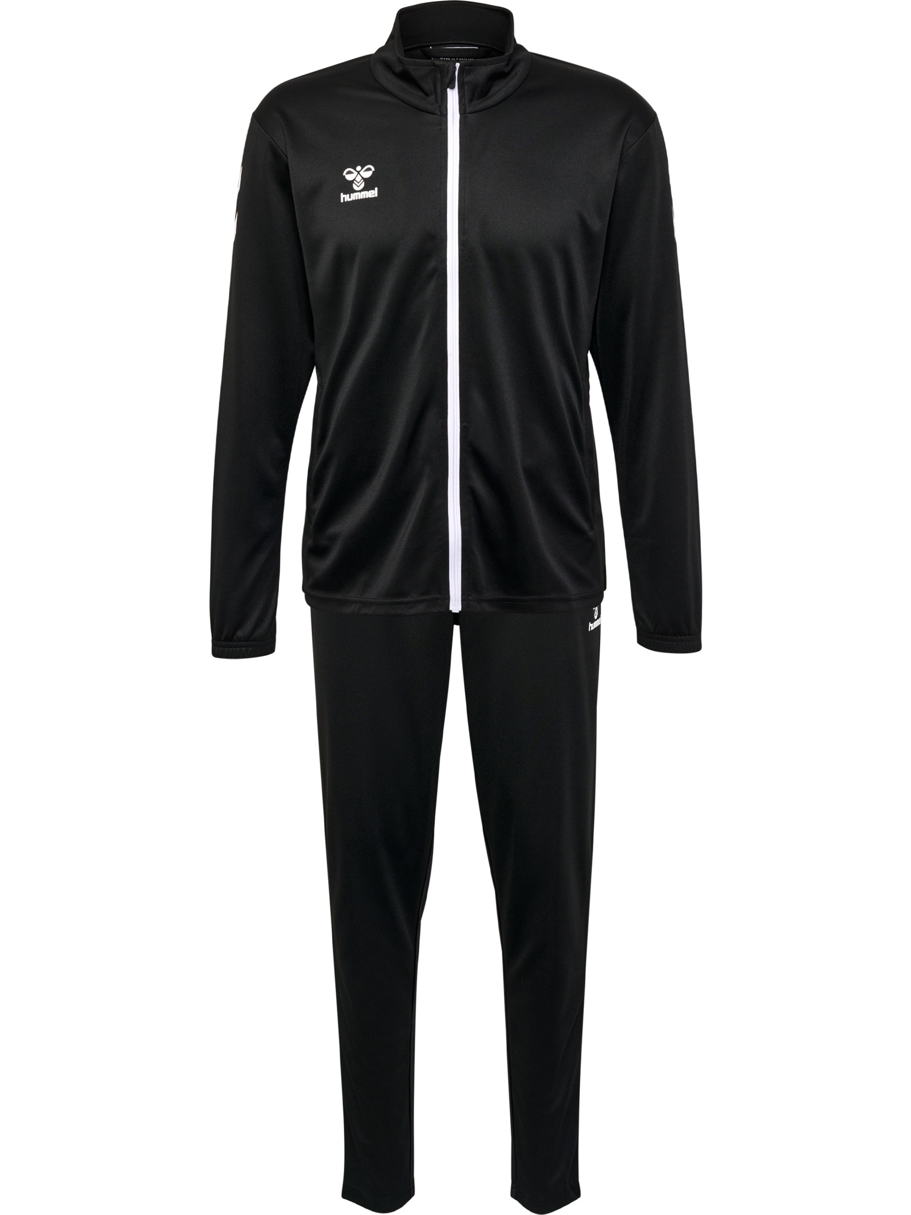 hummel Trainingsanzug "HMLLOGO SUIT" 2 Stk. zweiteiliges Set, ohne Kapuze, aus Polyester