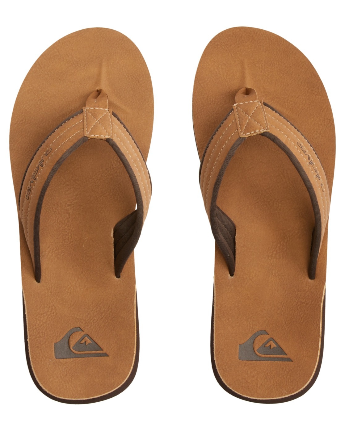 Quiksilver Sandales Carver Nubuck Tan / Pattern1 EU 39 Homme 3