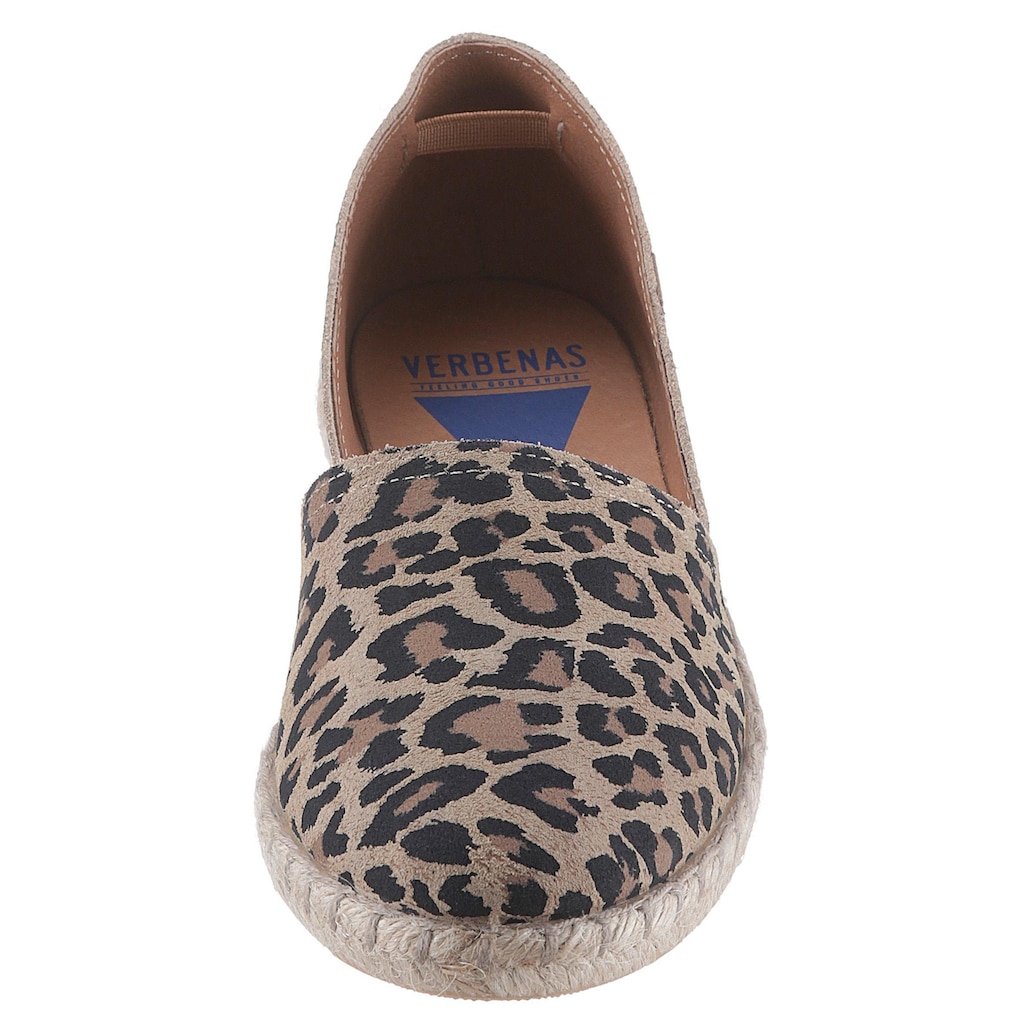 VERBENAS Espadrille, im trendigen Animal-Look