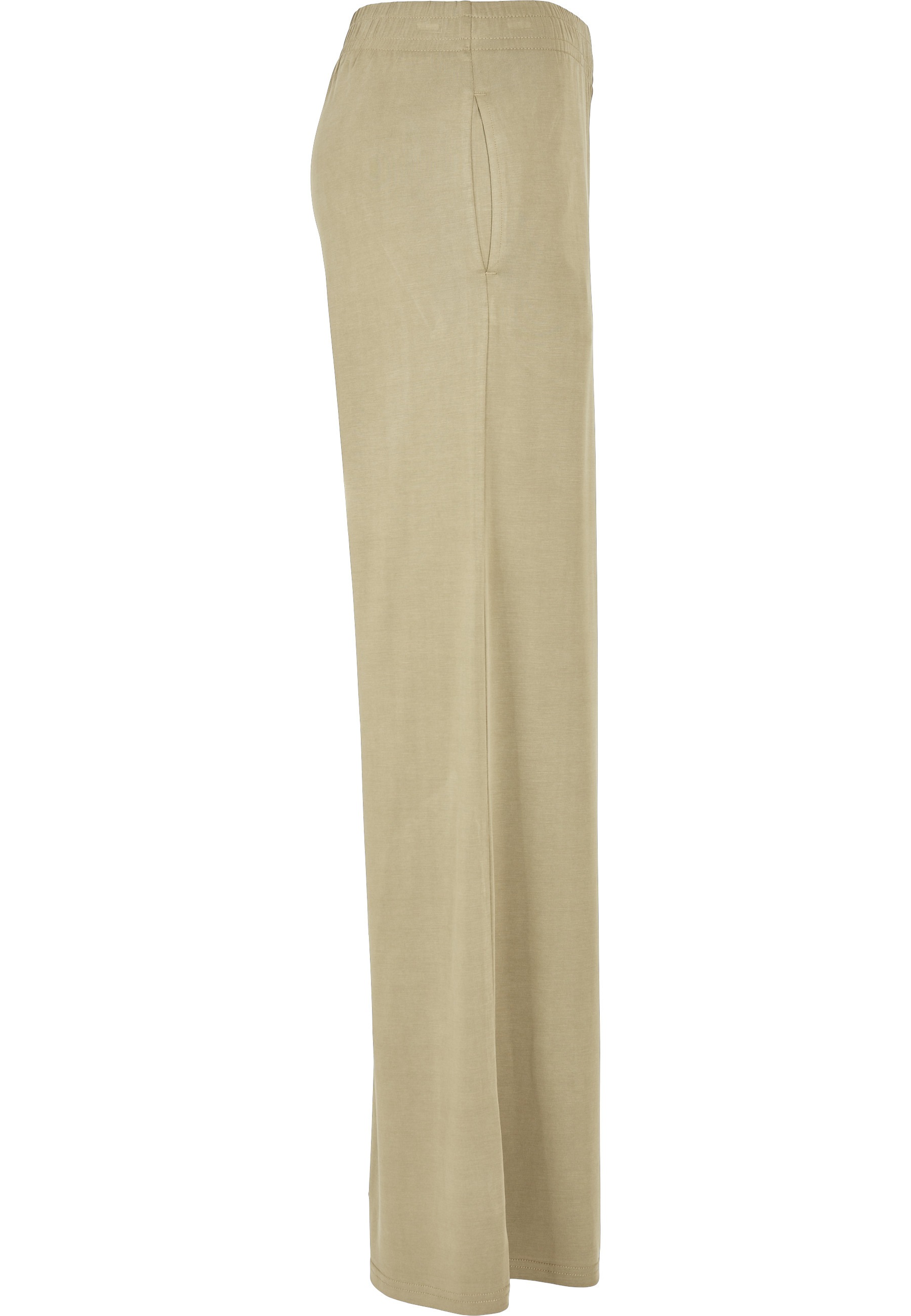 URBAN CLASSICS Stoffhose »Urban Classics Damen Ladies Modal Wide Leg Pants«