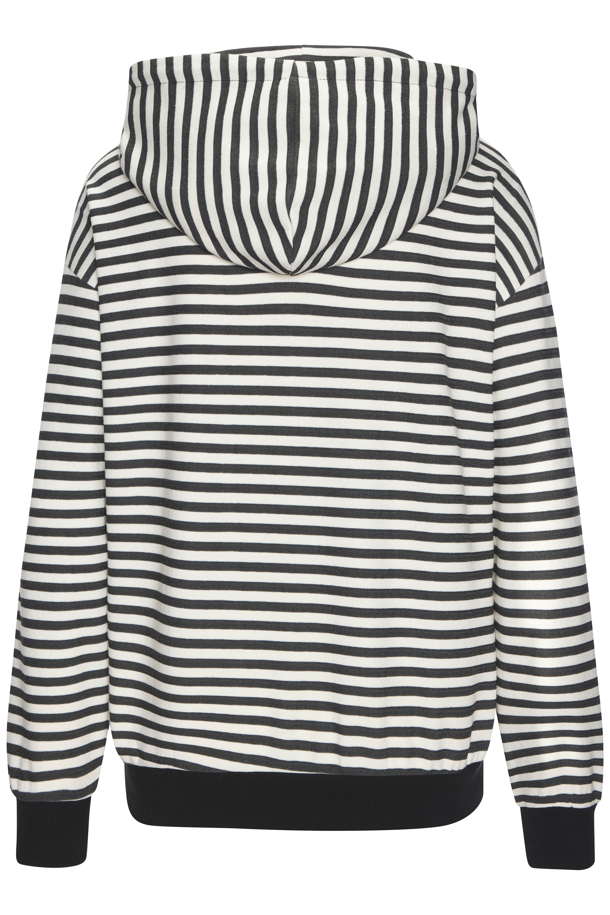 H.I.S Kapuzenpullover im Streifenlook mit großen Print, Loungewear