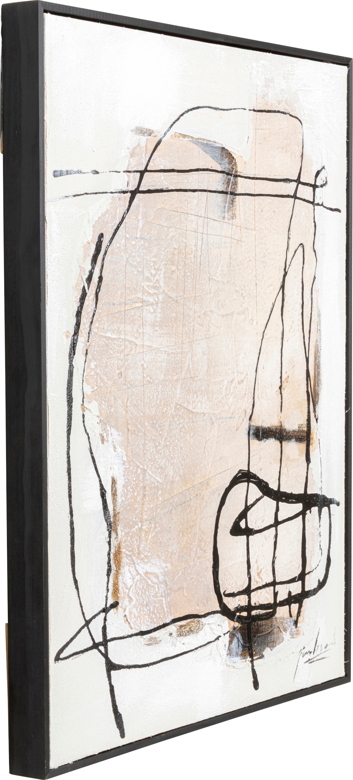 Kare Design Bild mit Rahmen »Gerahmtes Bild Dust 55x75cm« 1, 