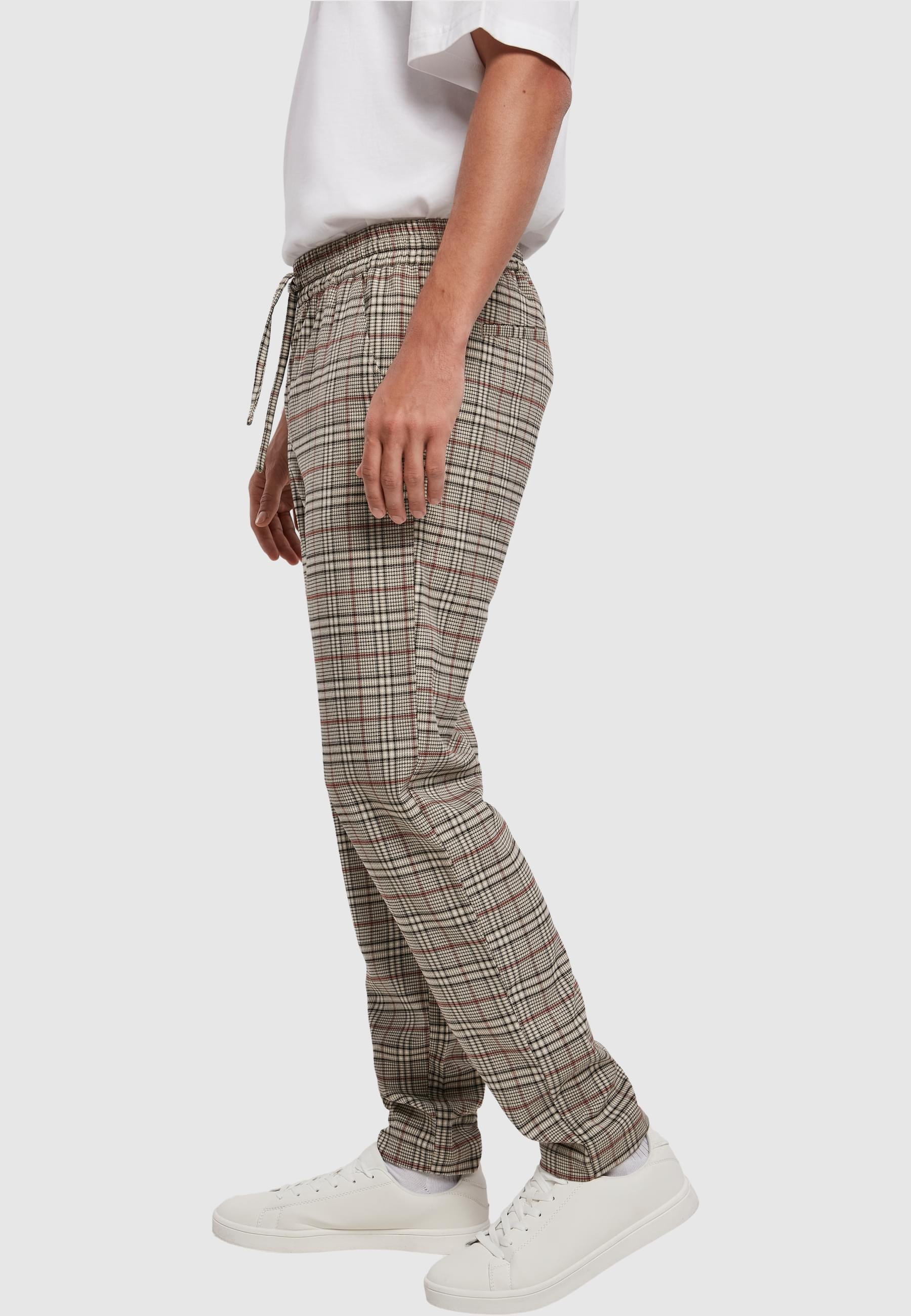 URBAN CLASSICS Jogginghose »Urban Classics Herren Tapered Check Jogger Pants«, (1 tlg.)