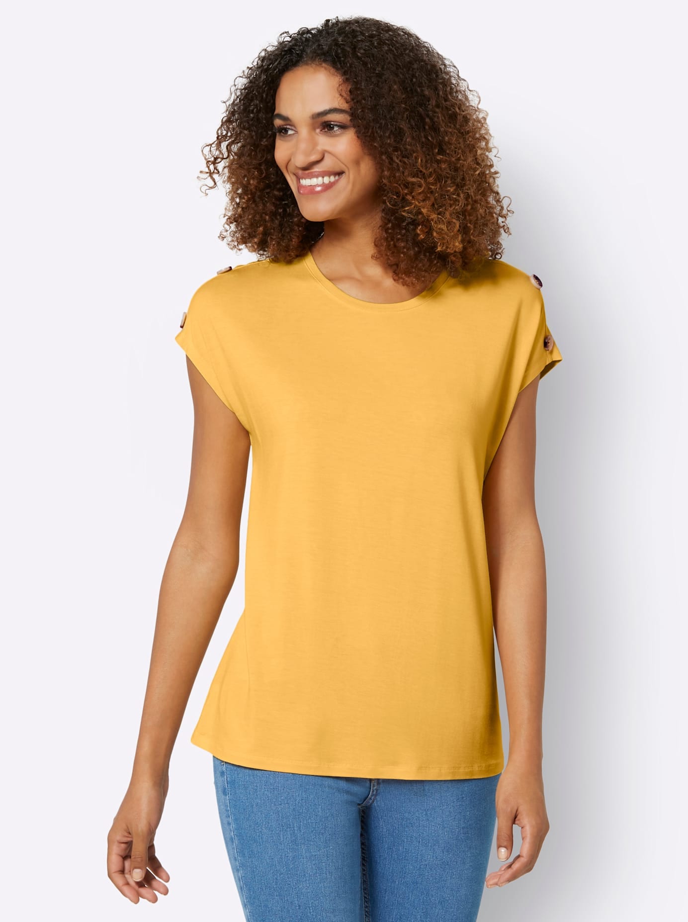 Casual Looks Kurzarmshirt »Shirt«, (1 tlg.)