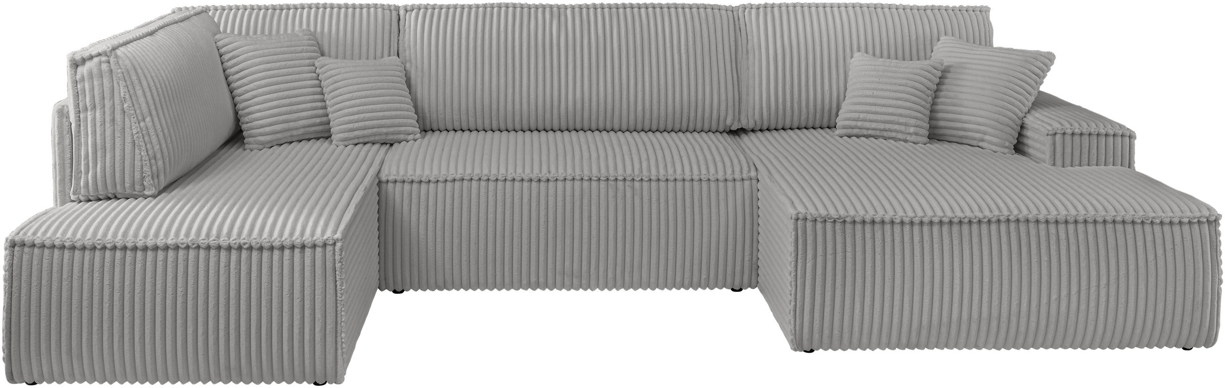 andas Wohnlandschaft "FINNLEY U-Form XXL 329 cm, Schlafsofa, Schlaffunktion günstig online kaufen