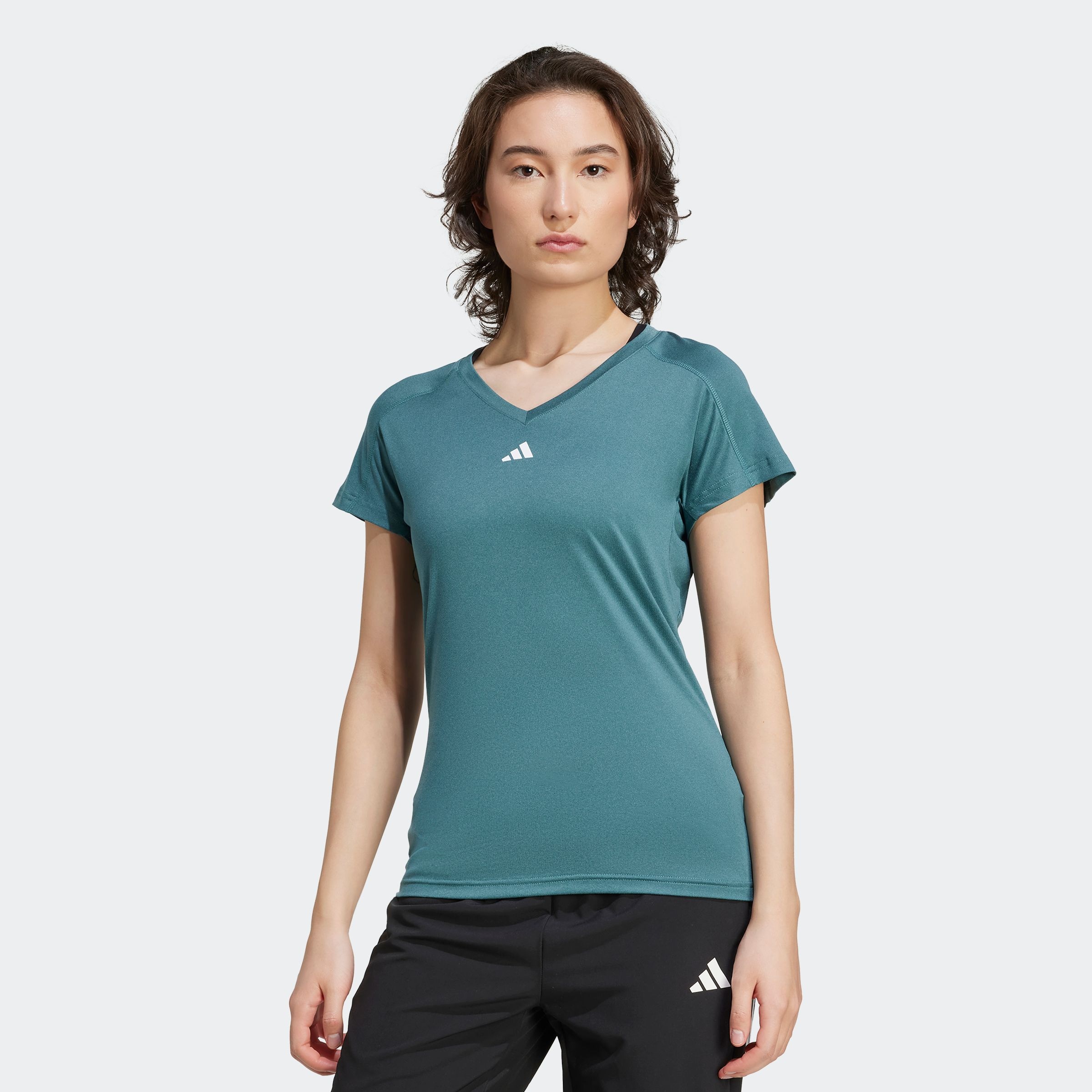 adidas Performance T-Shirt "AEROREADY TRAIN ESSENTIALS MINIMAL BRANDING V-N günstig online kaufen