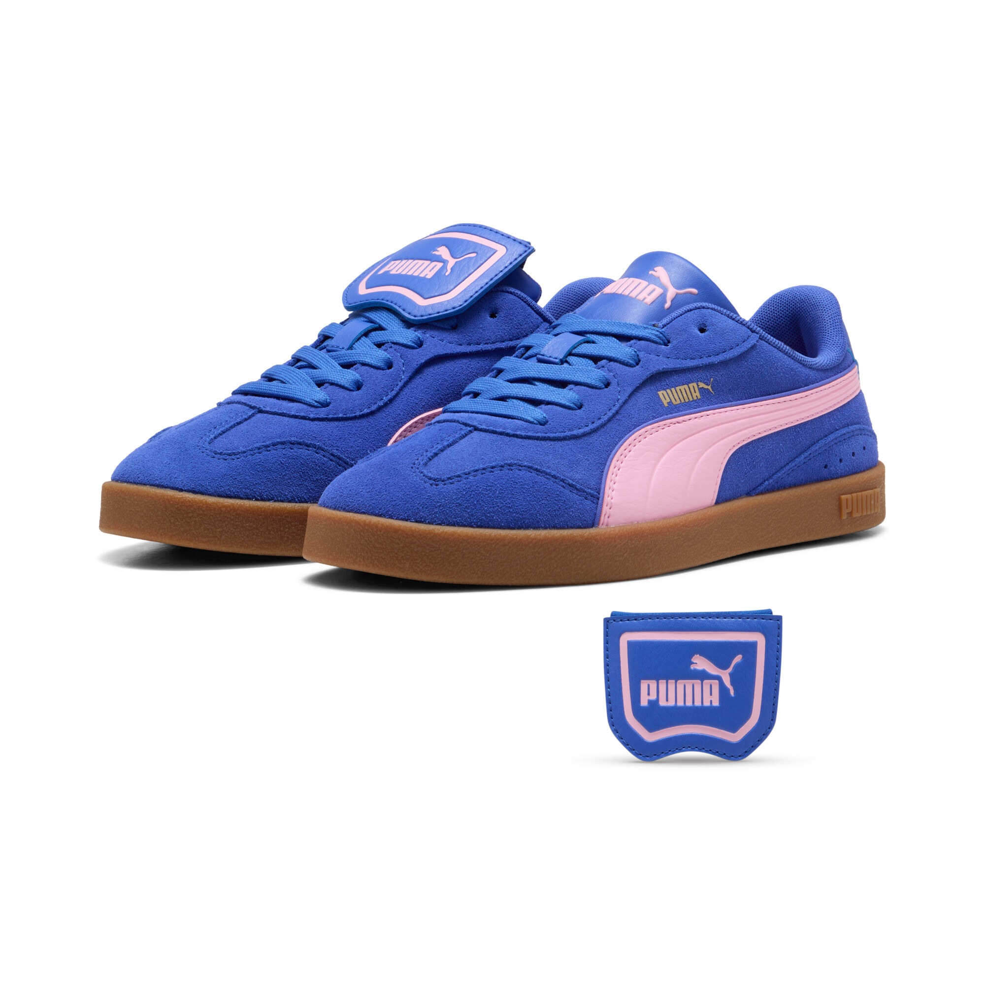 Puma Sneaker "Club Azura Sd" Aus Leder, Mit Textil-Innenmaterial, Mit Schnürung
