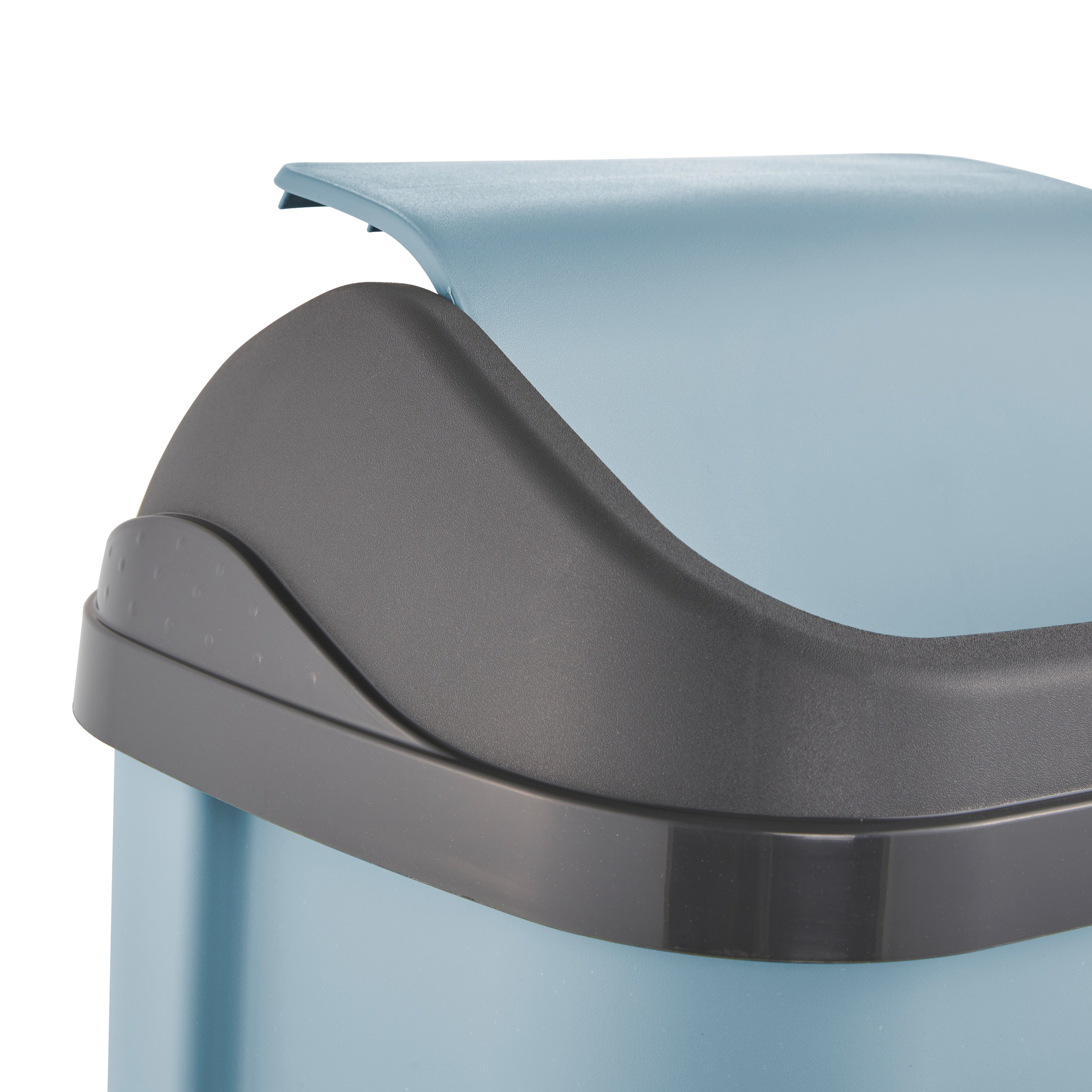 keeeper Mülleimer »swantje, Abfallbehälter mit Schwingdeckel« 1 Behälter 50 l, Made in Europe, 38,5 x 29 x 66 cm