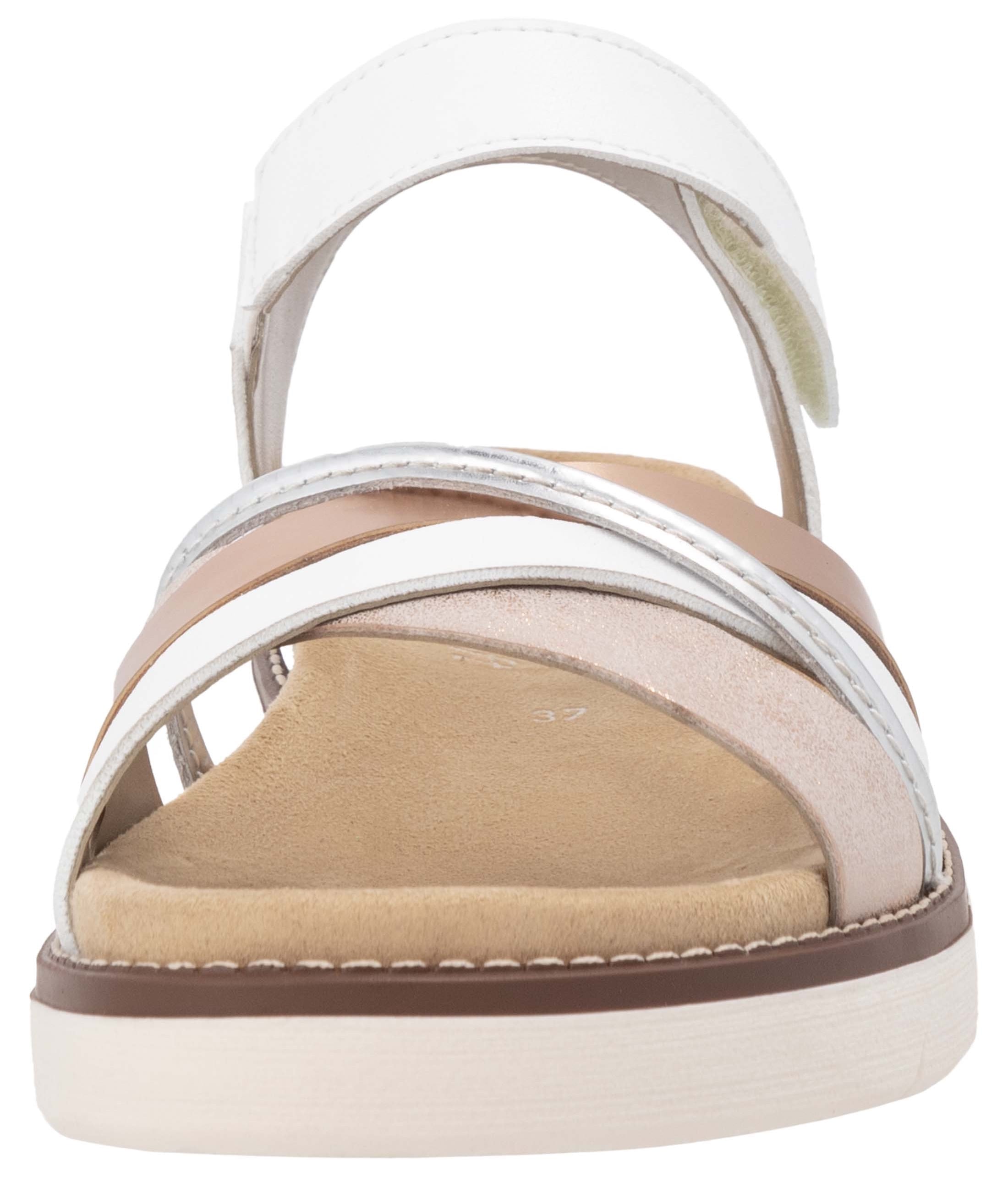 Remonte Riemchensandale, Keilabsatz, Sommerschuh, Sandalette mit herausnehmbarer Softeinlage