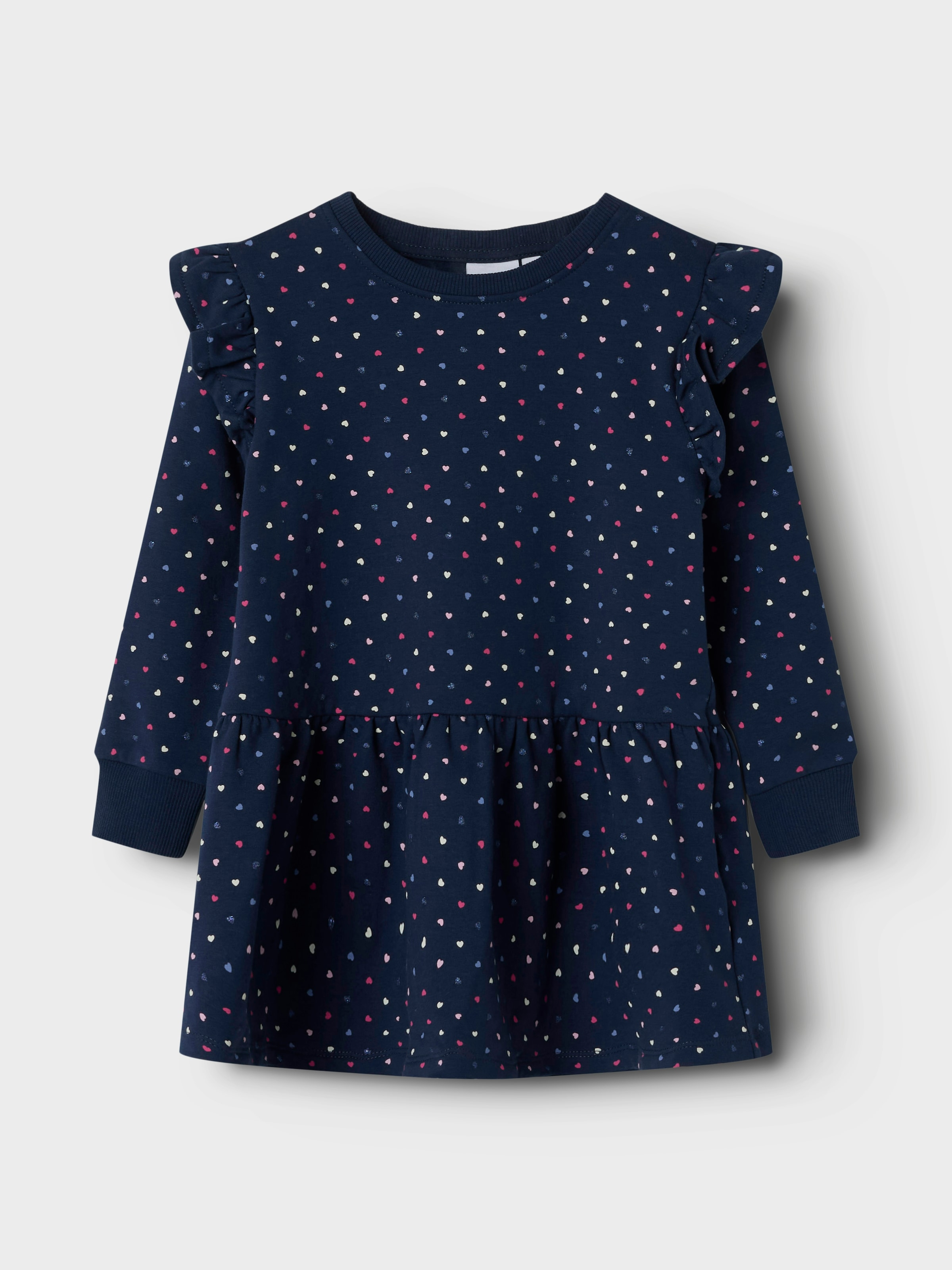 Name It Minikleid »NMFOEANA LS SWE DRESS BRU PB«