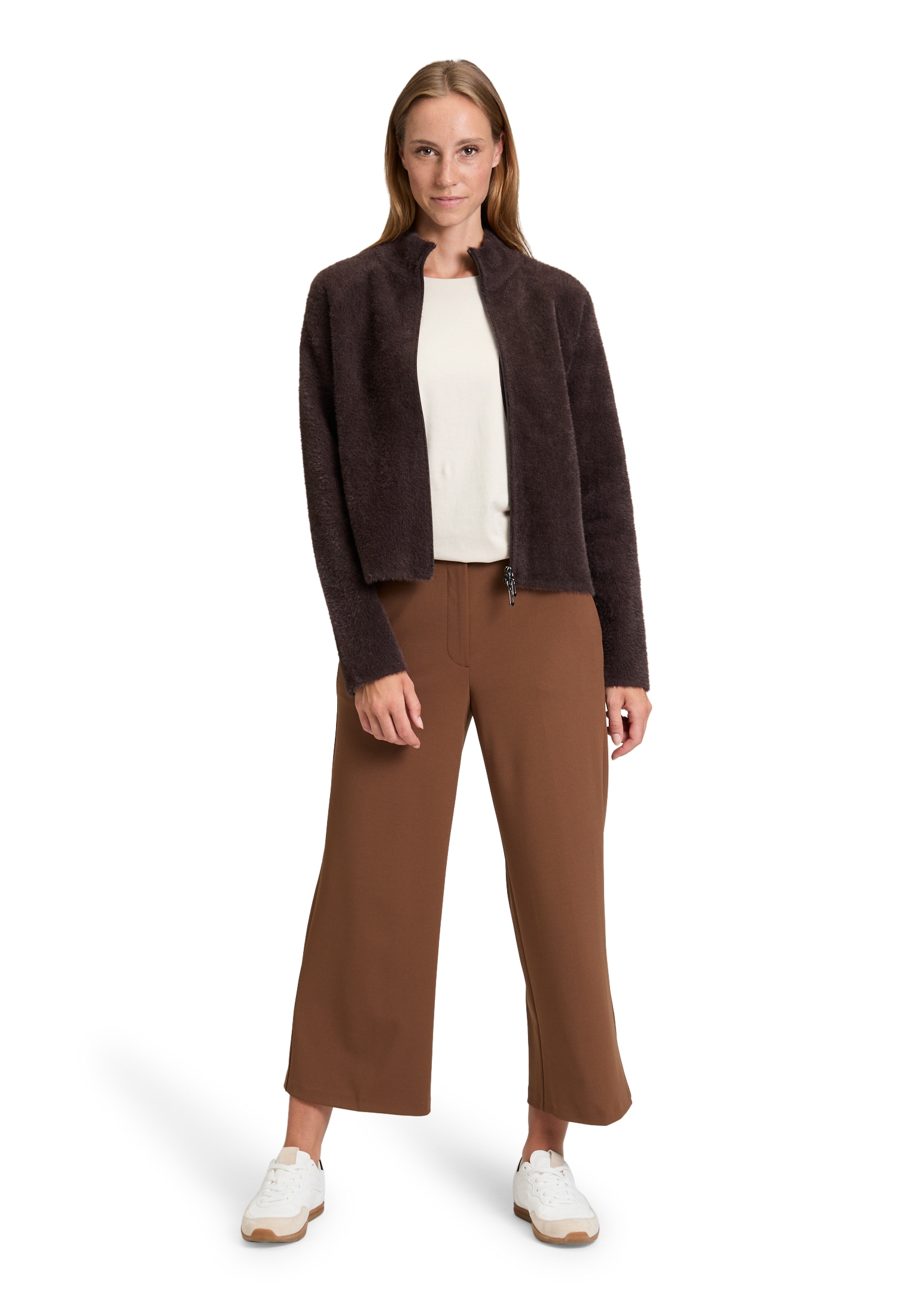 Betty Barclay Strickjacke »Betty Barclay Damen Strick-Cardigan mit Reißverschluss«