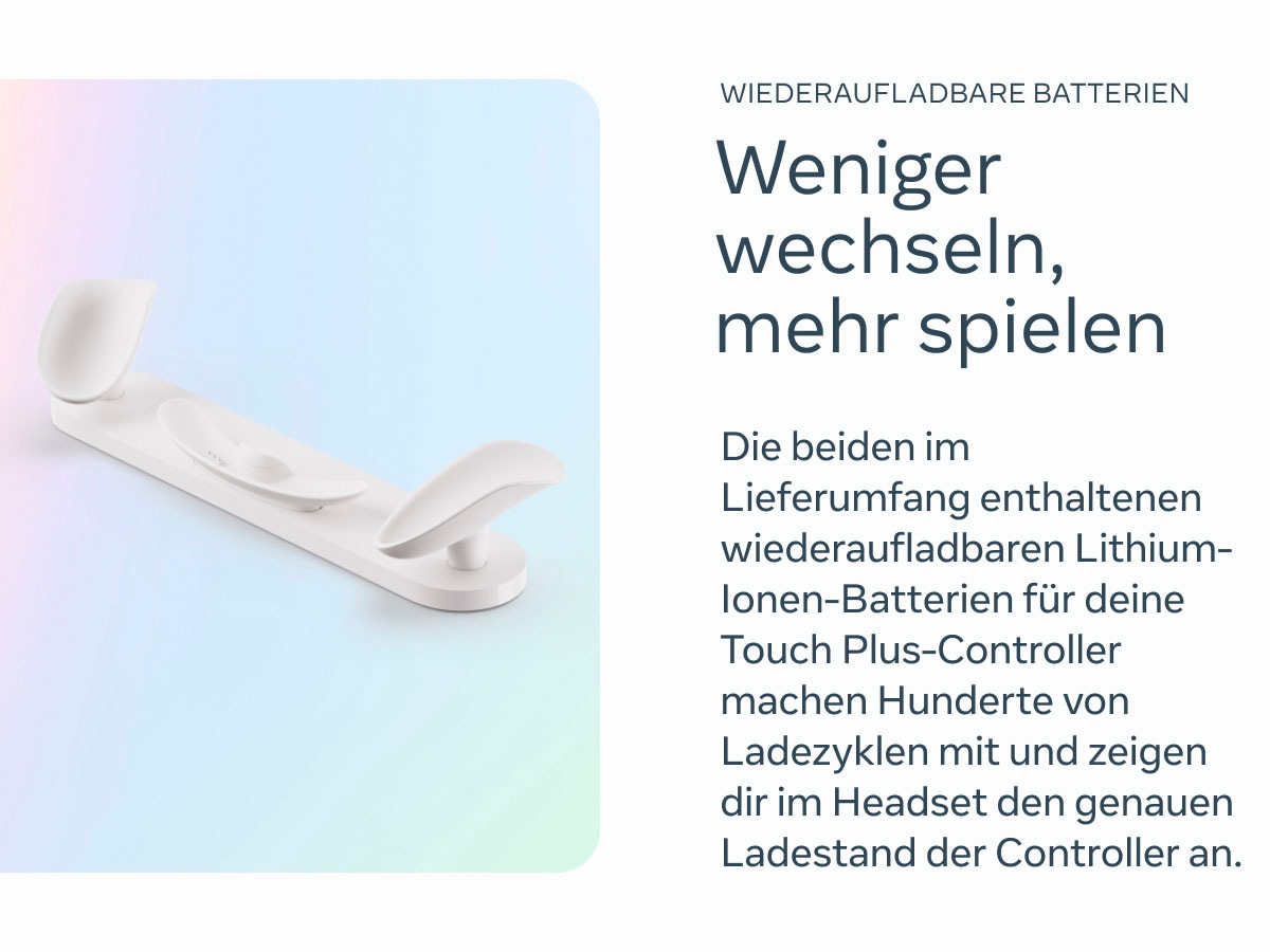 Meta Ladestation »Quest 3 Charging Dock«, für VR-Brillen