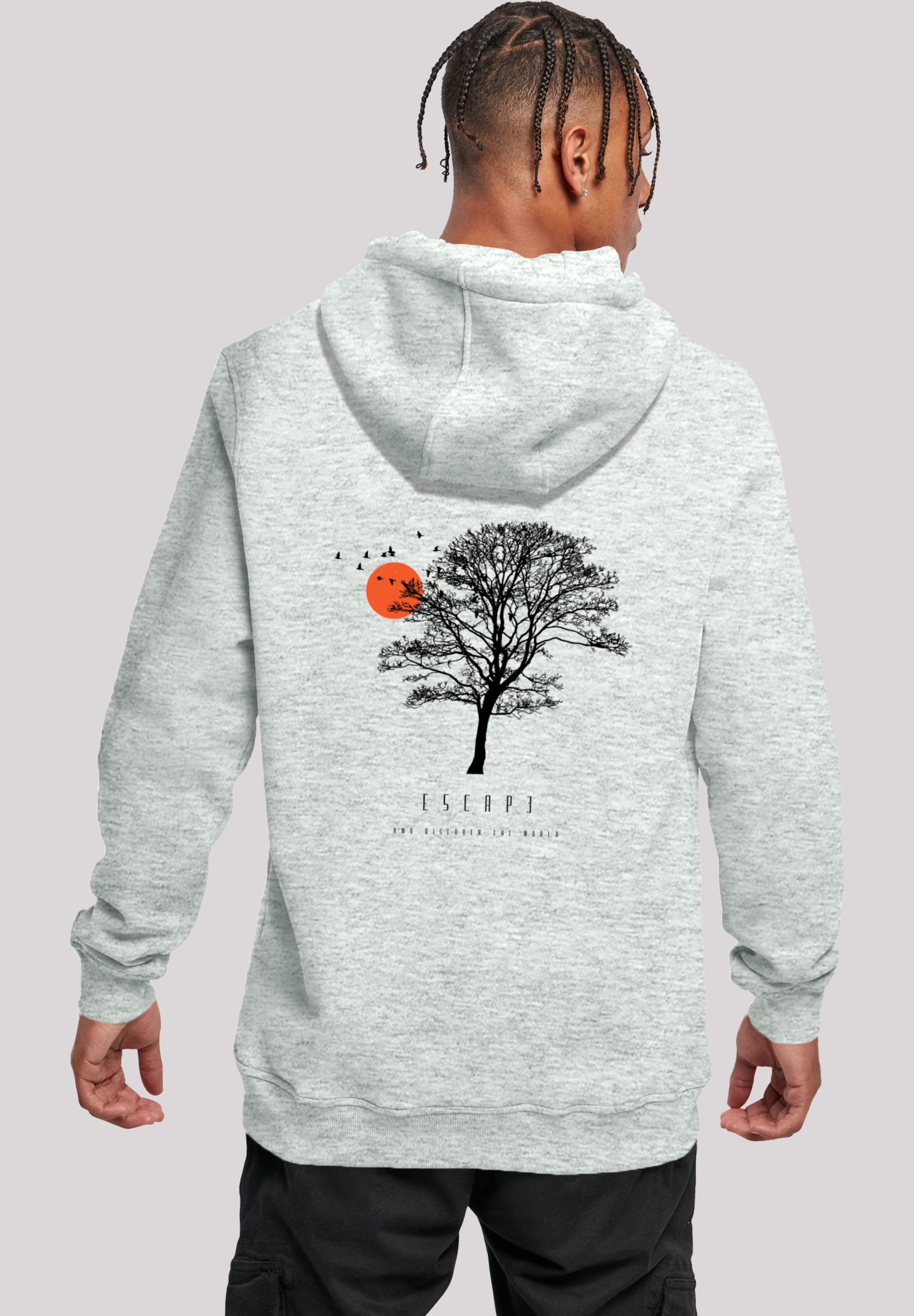 F4NT4STIC Kapuzenpullover "Escape Discover the World Tree Birds" Premium Qu günstig online kaufen