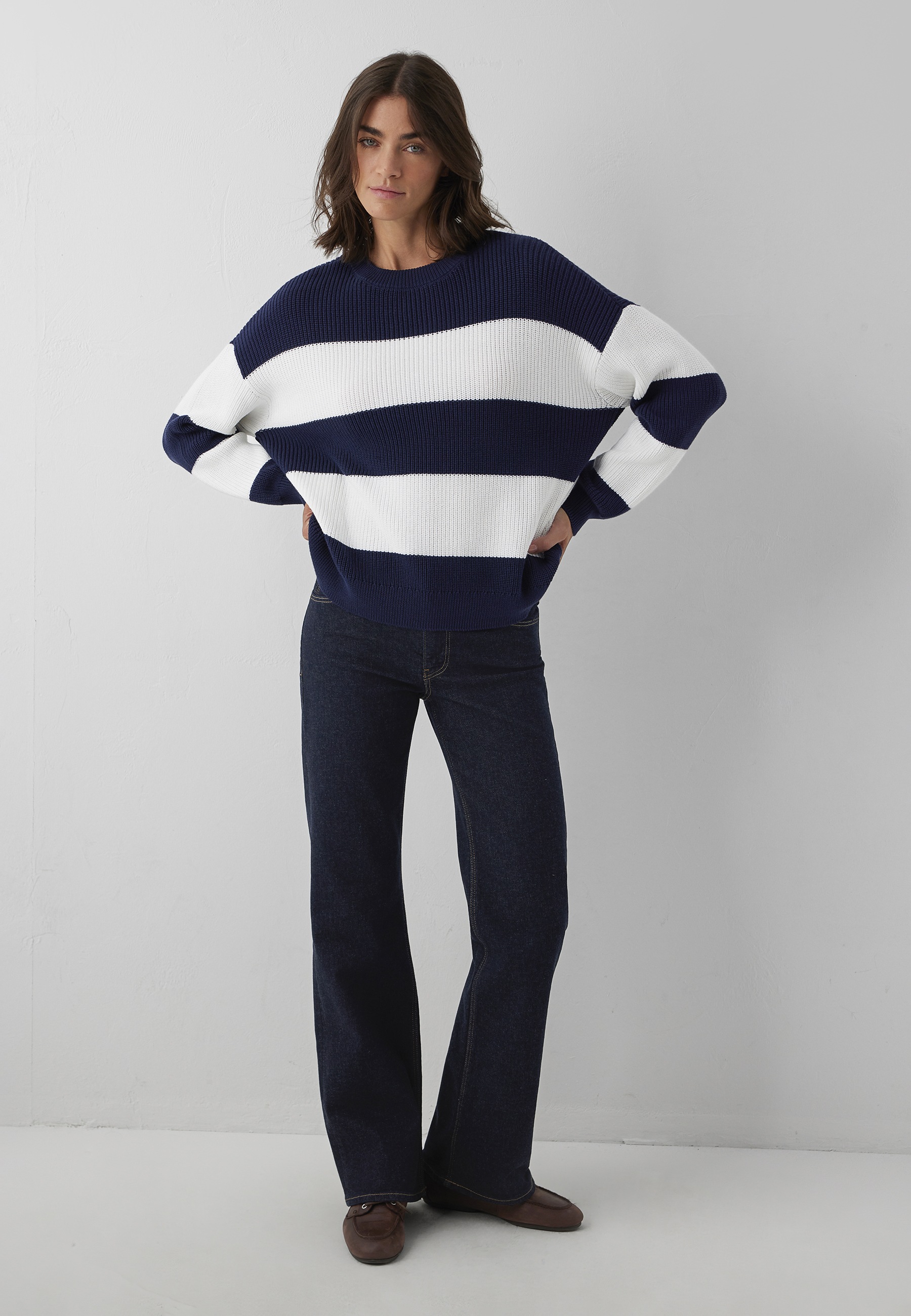 Mavi 1100000002199 »STRIPED SWEATER« Pullover Gestreift