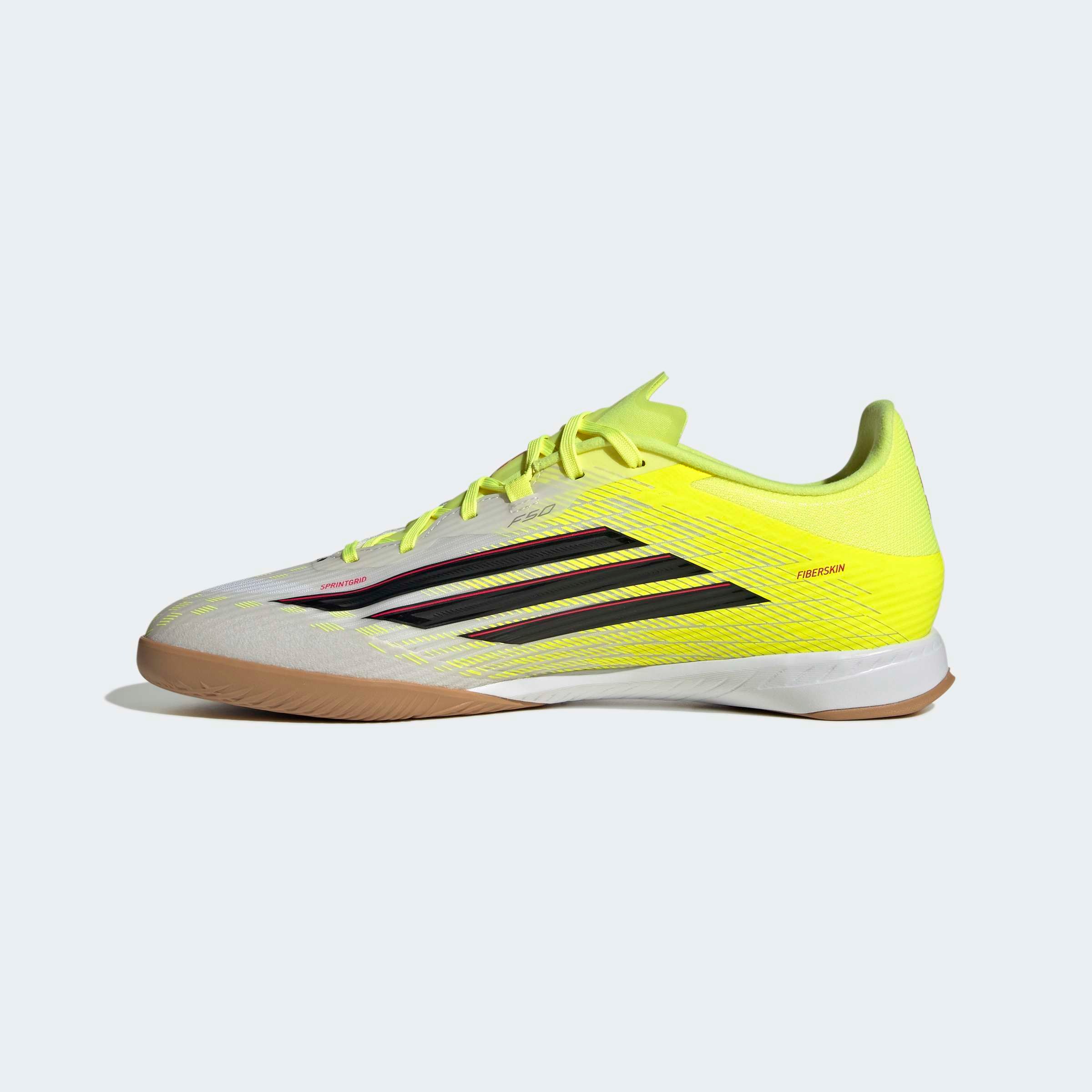 Adidas Chaussures De Futsal F50 League Team Solar Yellow 2 / Core Black / Lucid Red EU 46 Homme,Femme 2